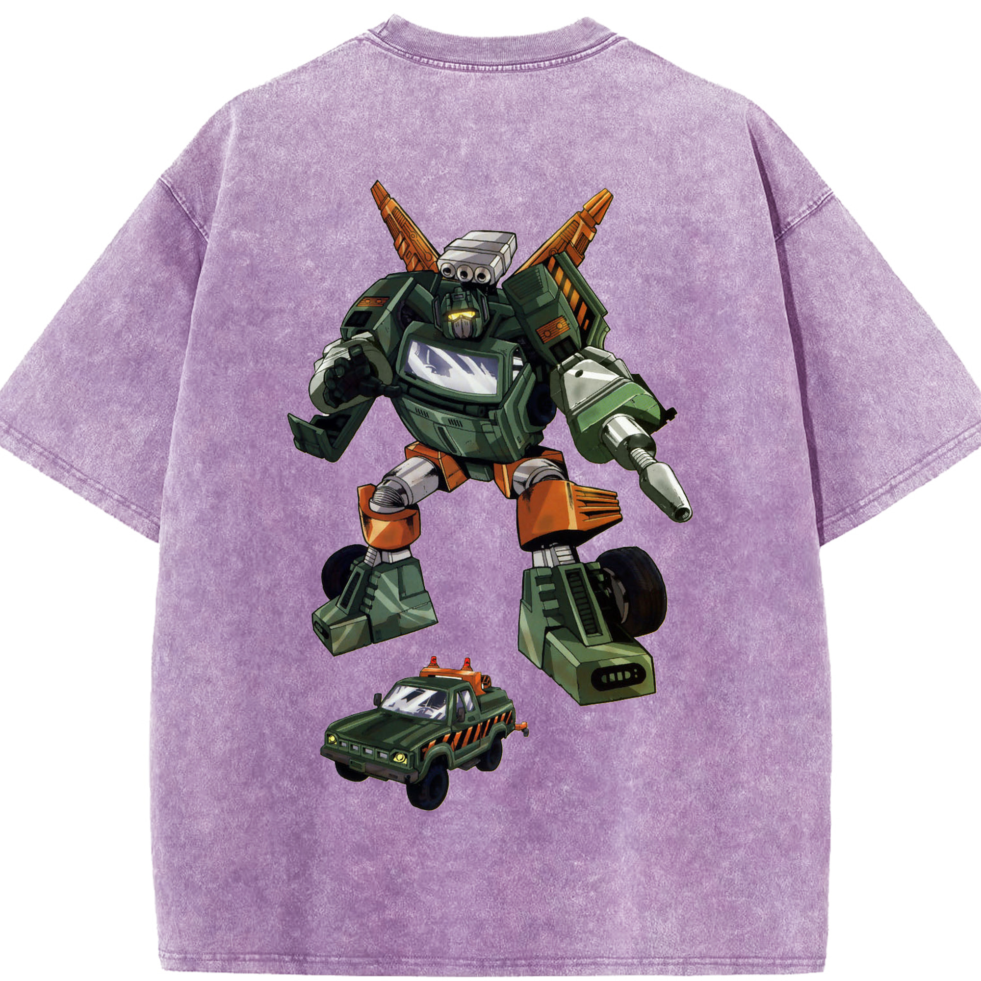 （画像用）  綿100% ヴィンテージ風 半袖Tシャツ（背面プリント）