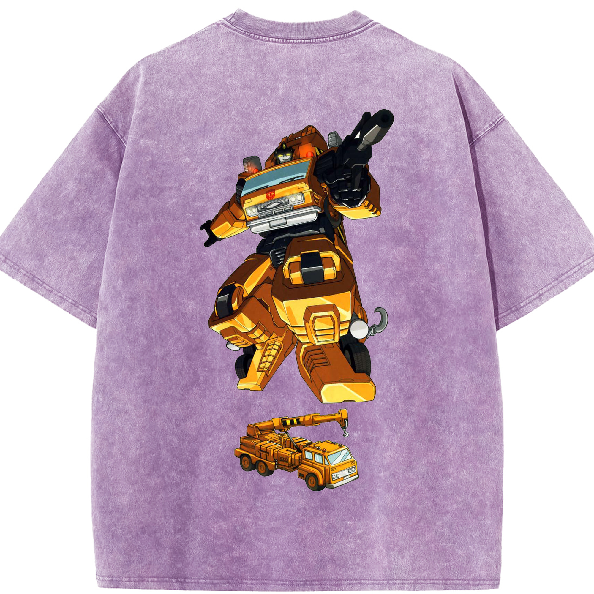 （画像用）  綿100% ヴィンテージ風 半袖Tシャツ（背面プリント）