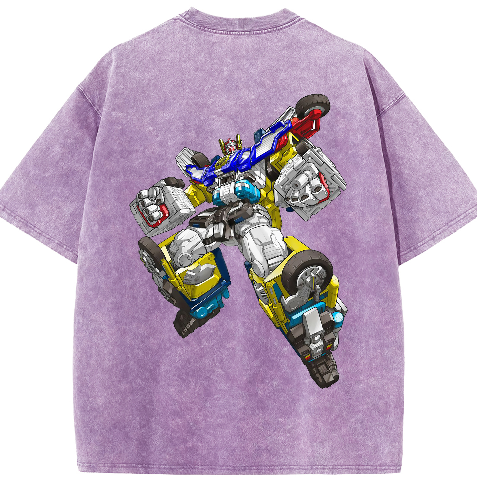 （画像用）  綿100% ヴィンテージ風 半袖Tシャツ（背面プリント）