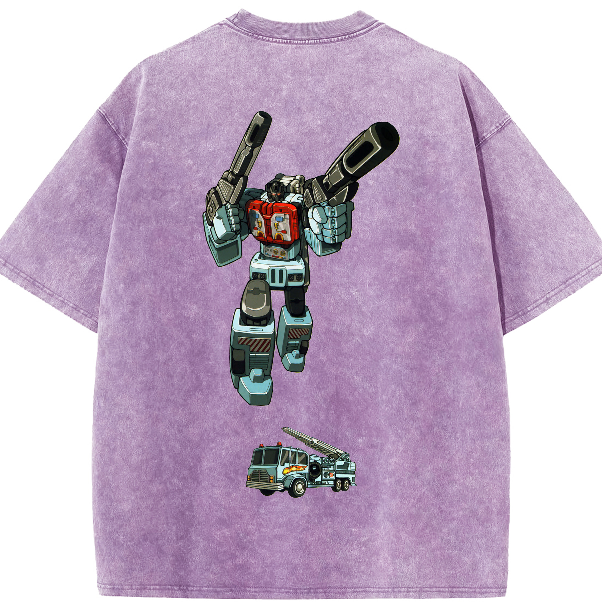 （画像用）  綿100% ヴィンテージ風 半袖Tシャツ（背面プリント）