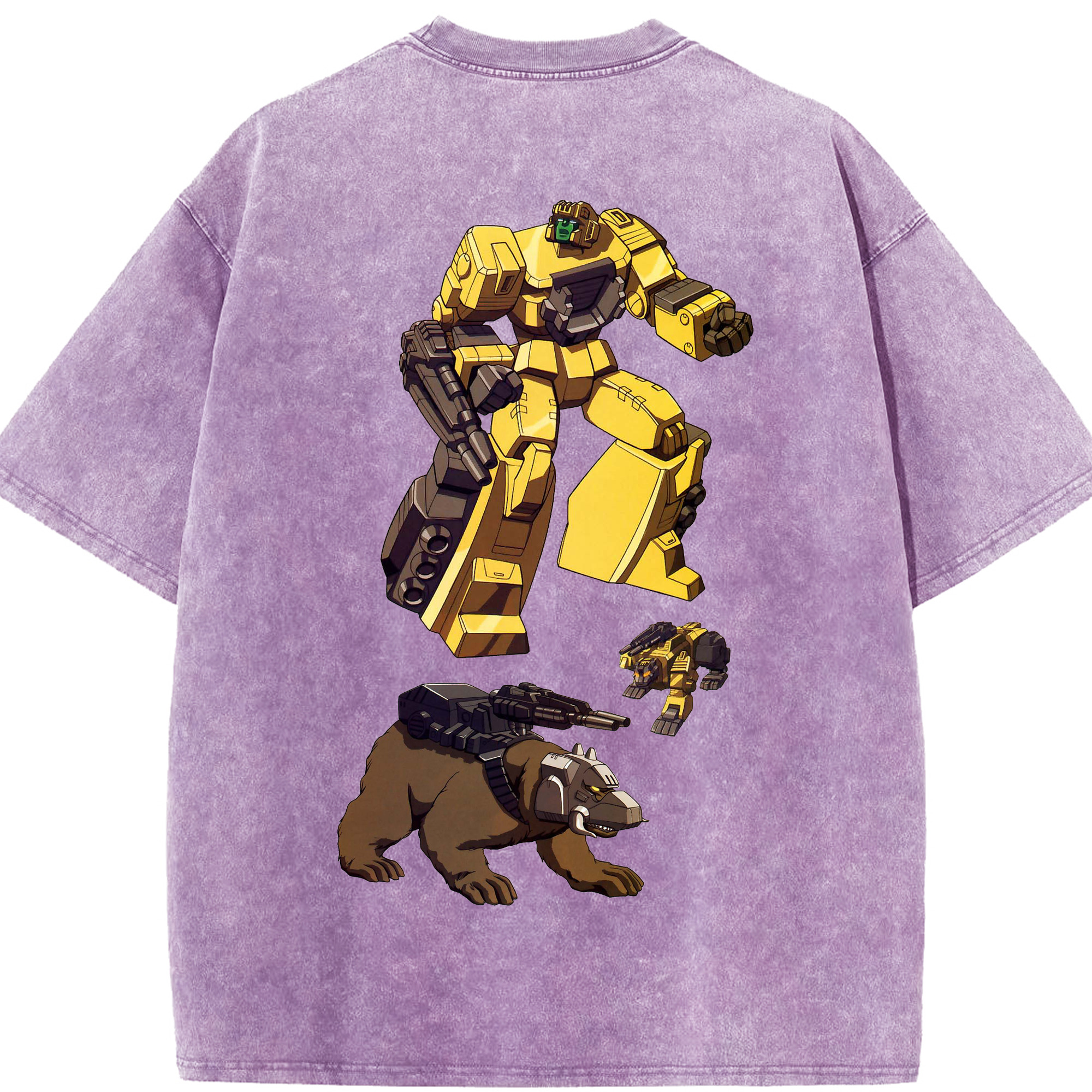 （画像用）  綿100% ヴィンテージ風 半袖Tシャツ（背面プリント）