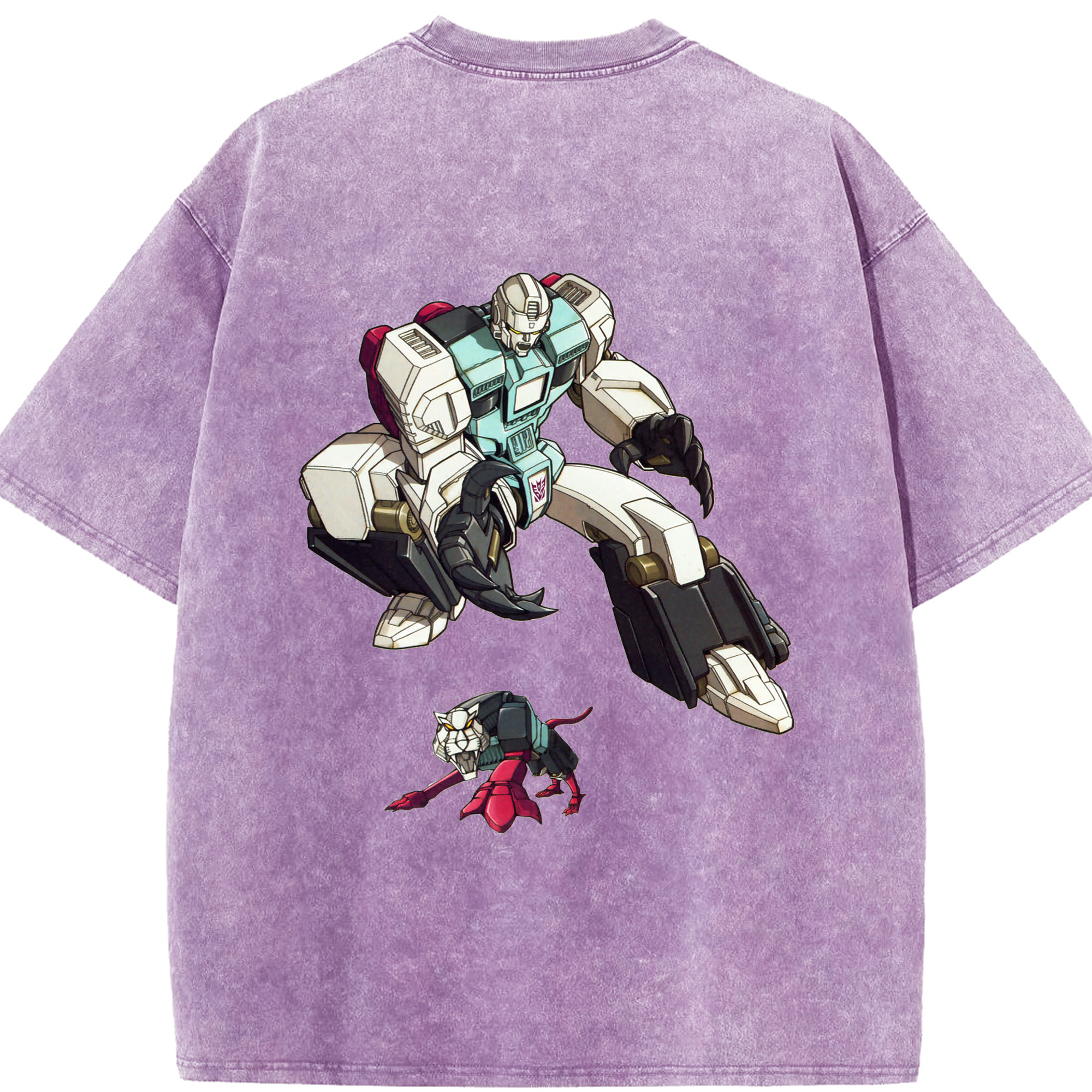 （画像用）  綿100% ヴィンテージ風 半袖Tシャツ（背面プリント）