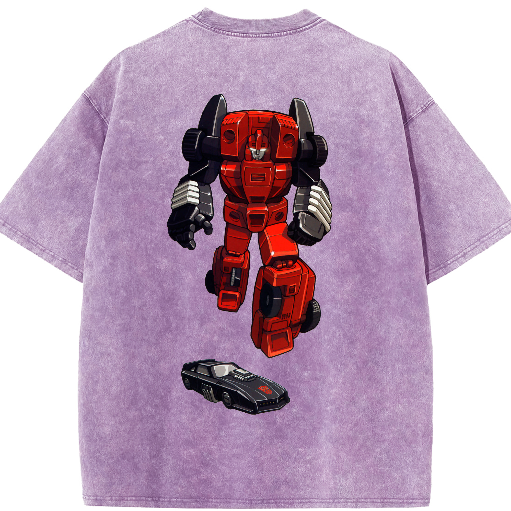 （画像用）  綿100% ヴィンテージ風 半袖Tシャツ（背面プリント）
