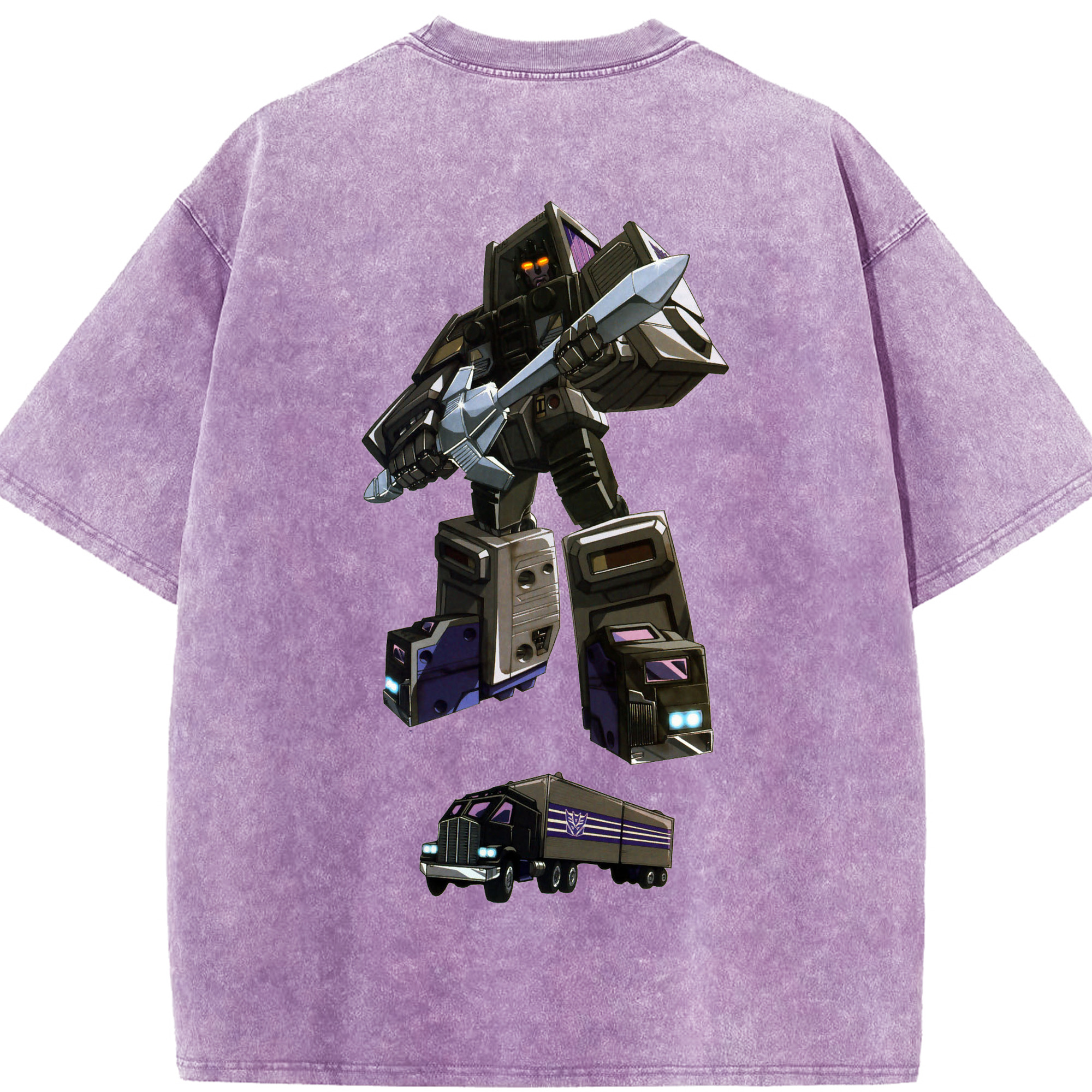 （画像用）  綿100% ヴィンテージ風 半袖Tシャツ（背面プリント）
