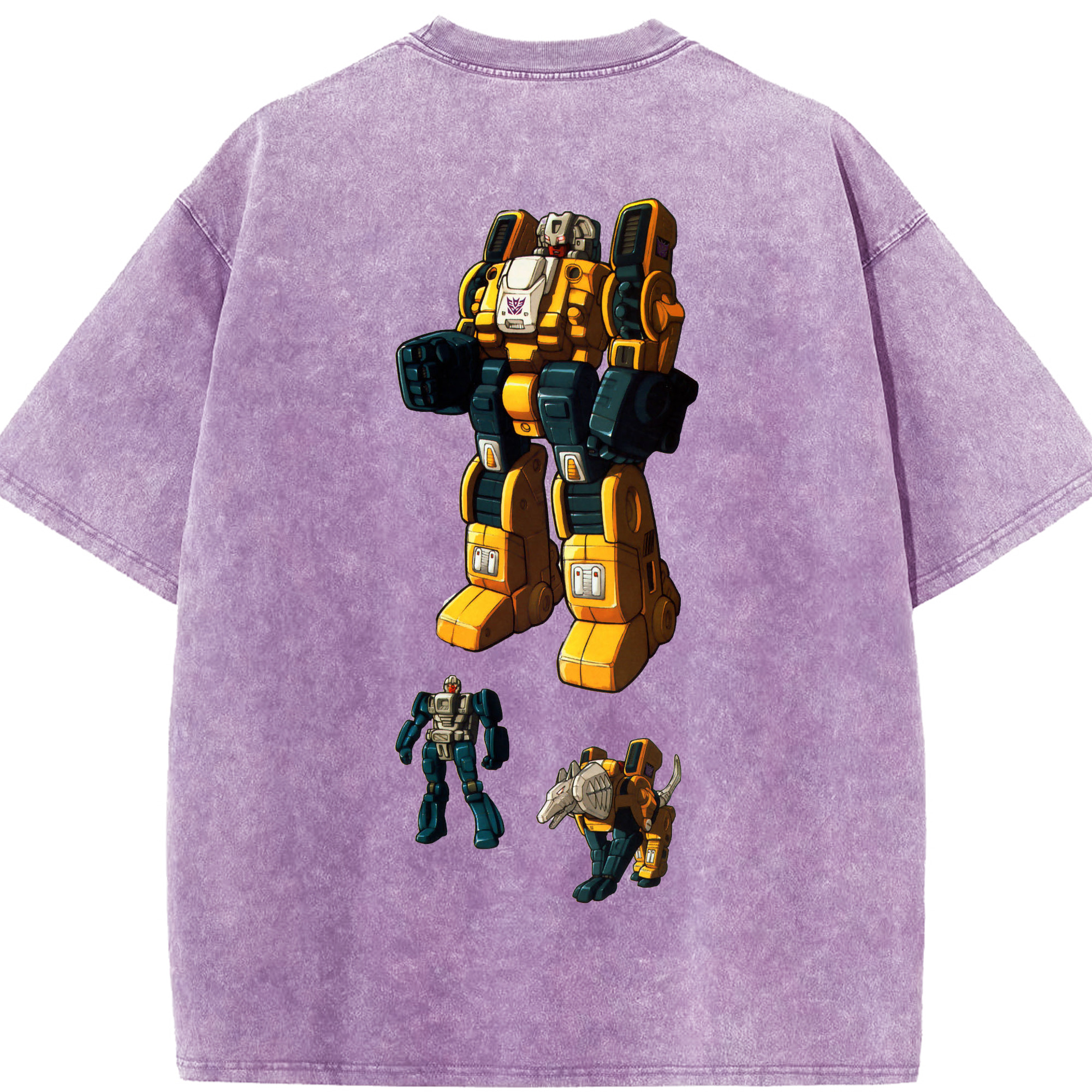 （画像用）  綿100% ヴィンテージ風 半袖Tシャツ（背面プリント）