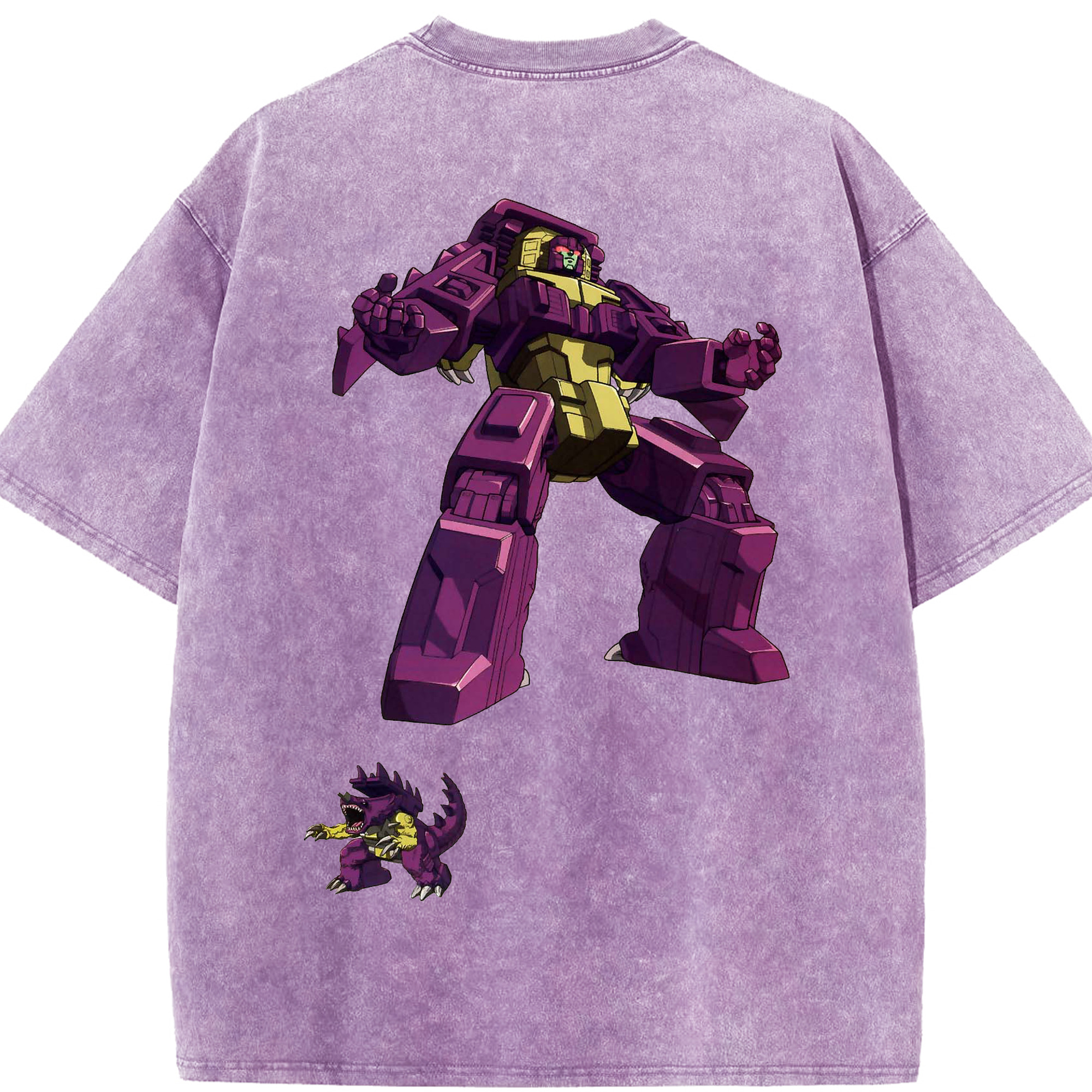 （画像用）  綿100% ヴィンテージ風 半袖Tシャツ（背面プリント）