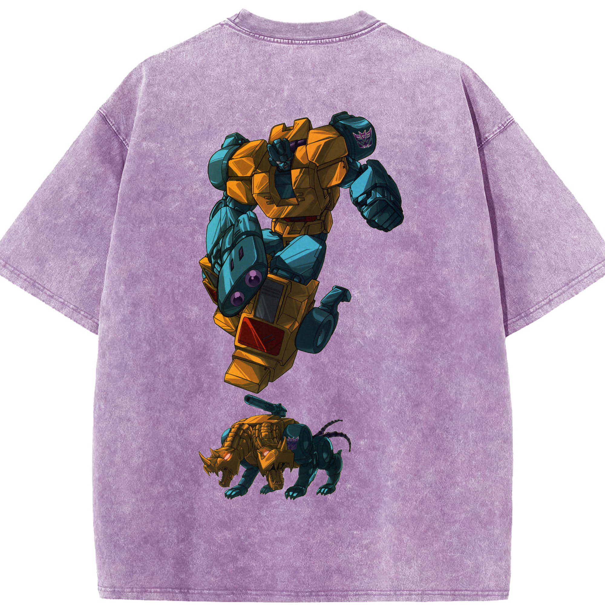 （画像用）  綿100% ヴィンテージ風 半袖Tシャツ（背面プリント）