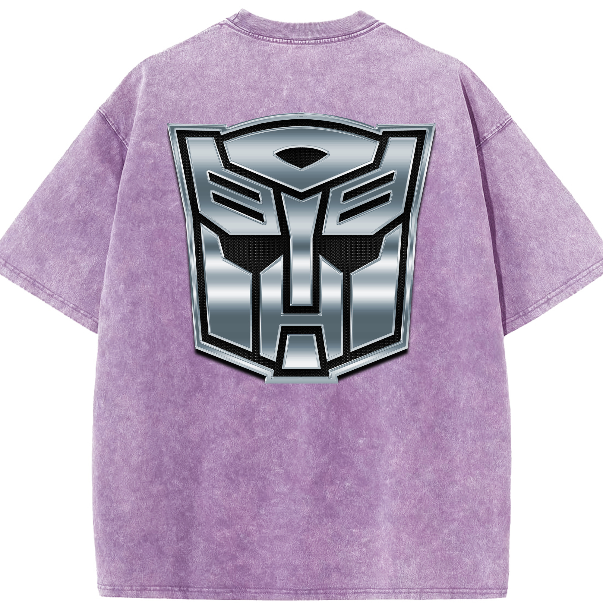 （画像用）  綿100% ヴィンテージ風 半袖Tシャツ（背面プリント）