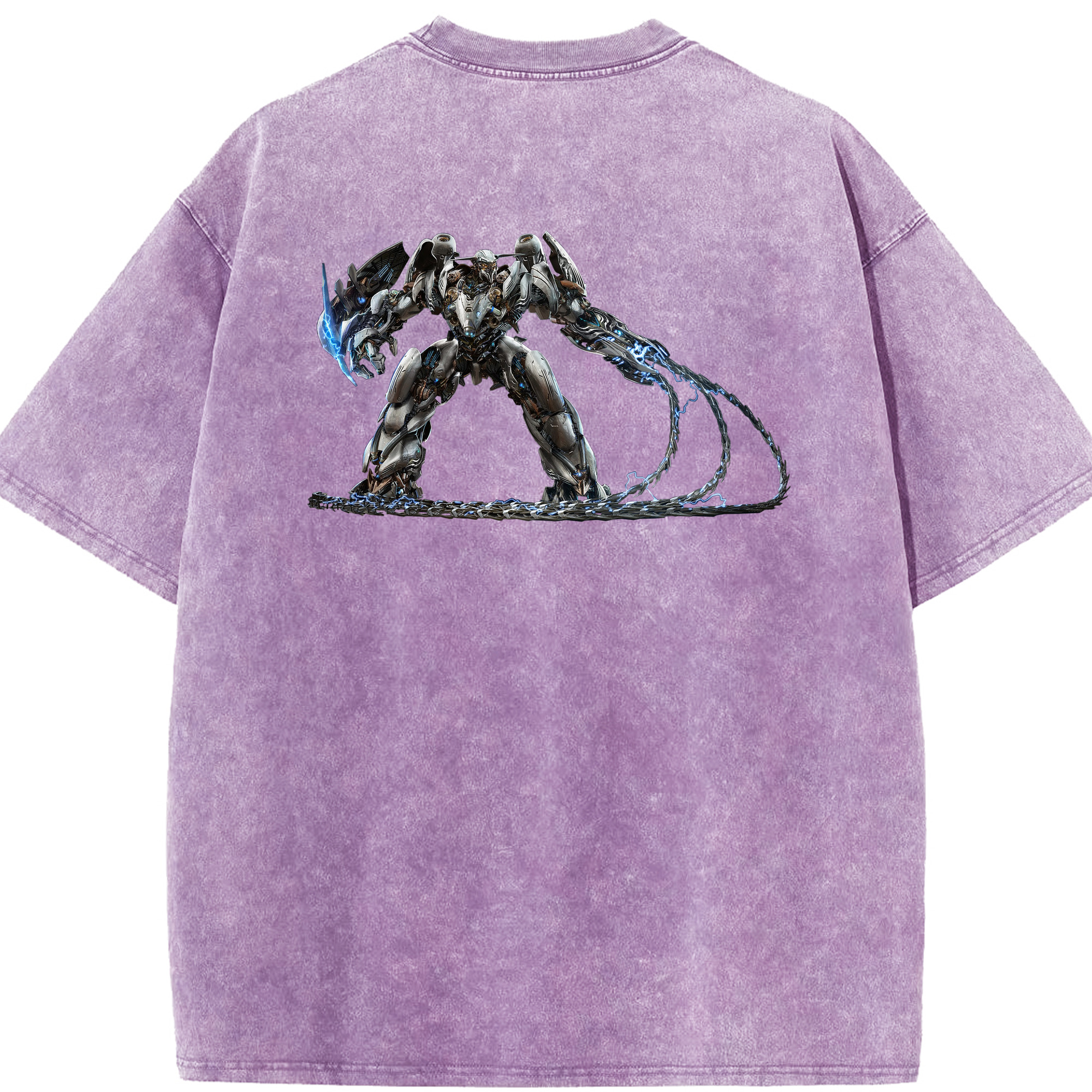 （画像用）  綿100% ヴィンテージ風 半袖Tシャツ（背面プリント）