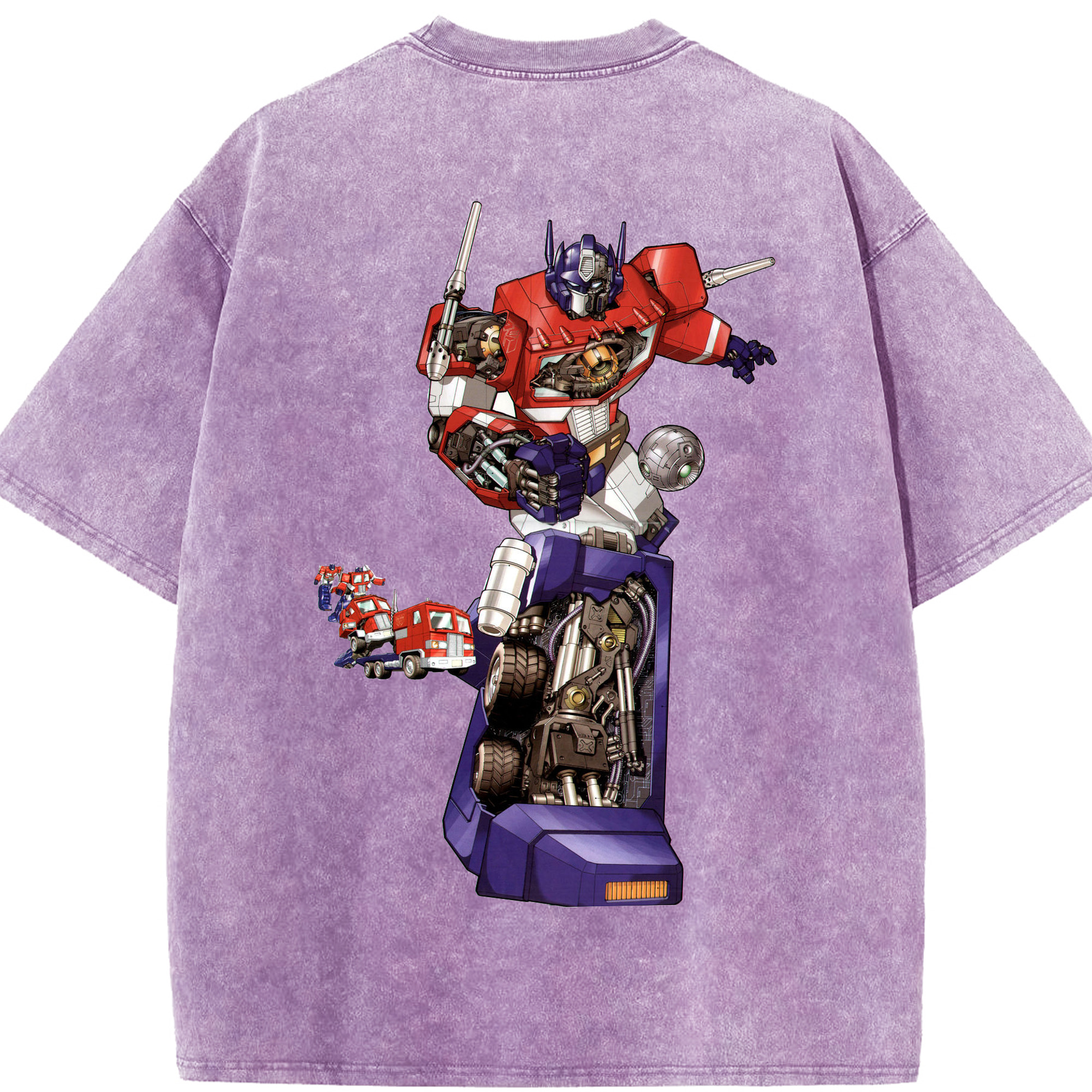 （画像用）  綿100% ヴィンテージ風 半袖Tシャツ（背面プリント）