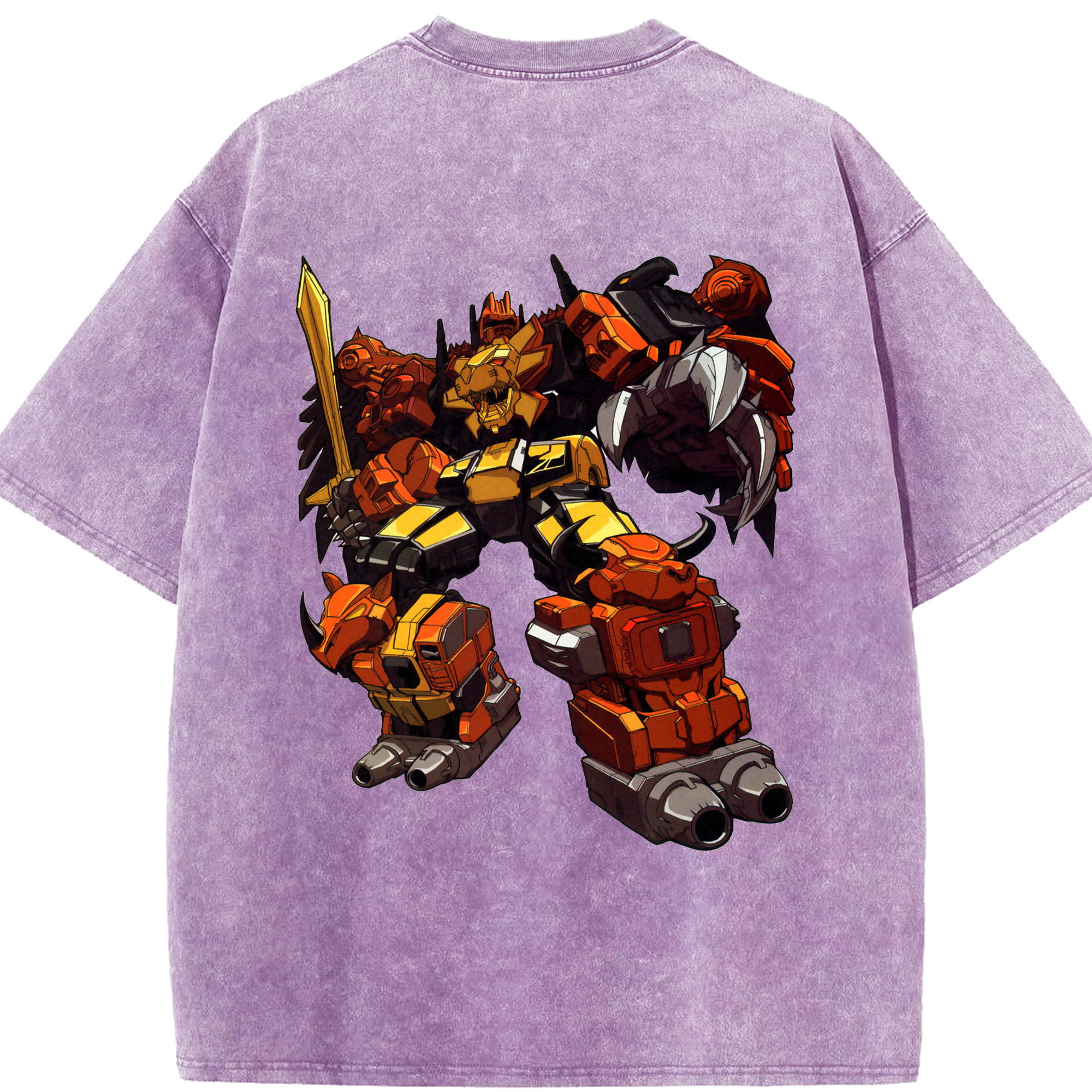 （画像用）  綿100% ヴィンテージ風 半袖Tシャツ（背面プリント）