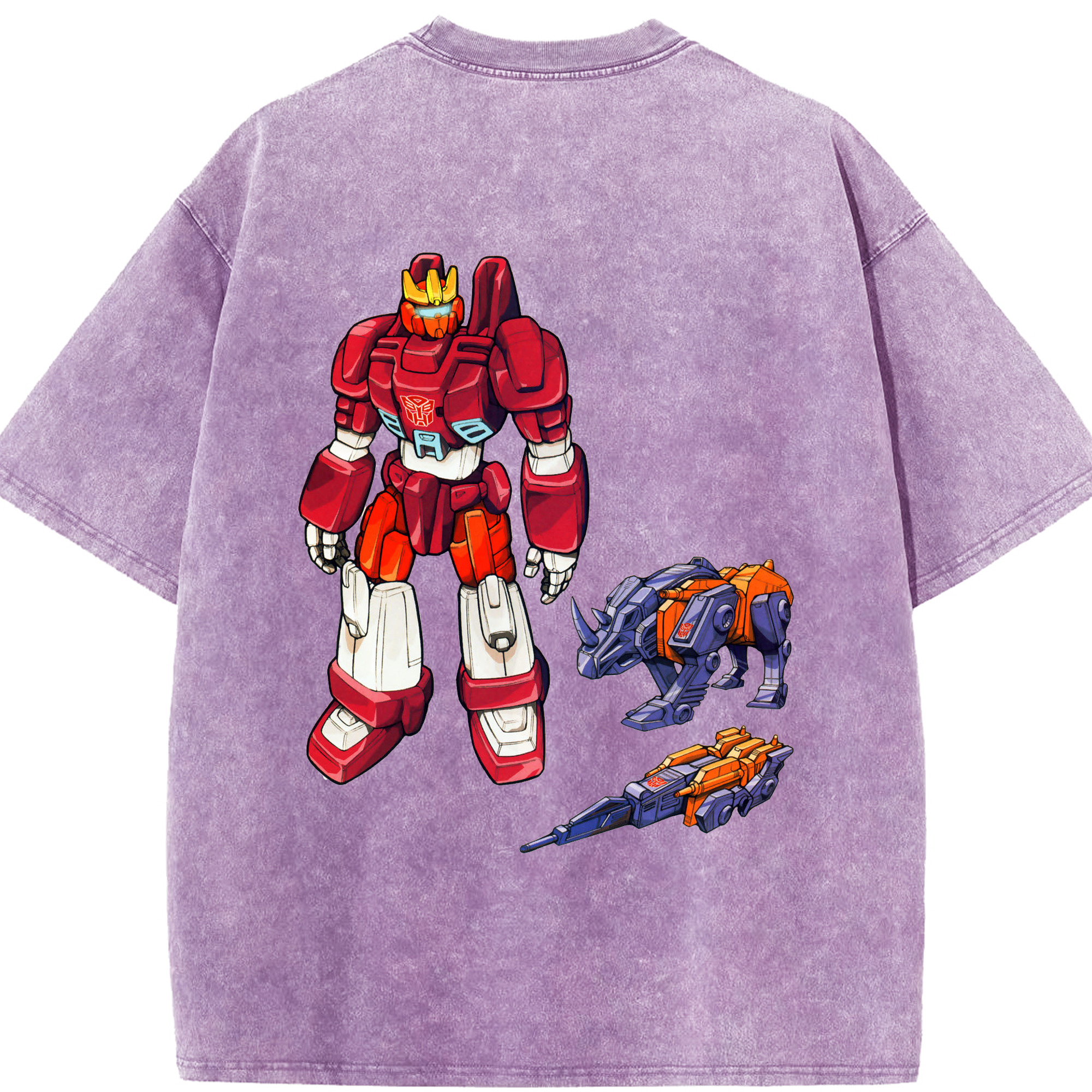 （画像用）  綿100% ヴィンテージ風 半袖Tシャツ（背面プリント）