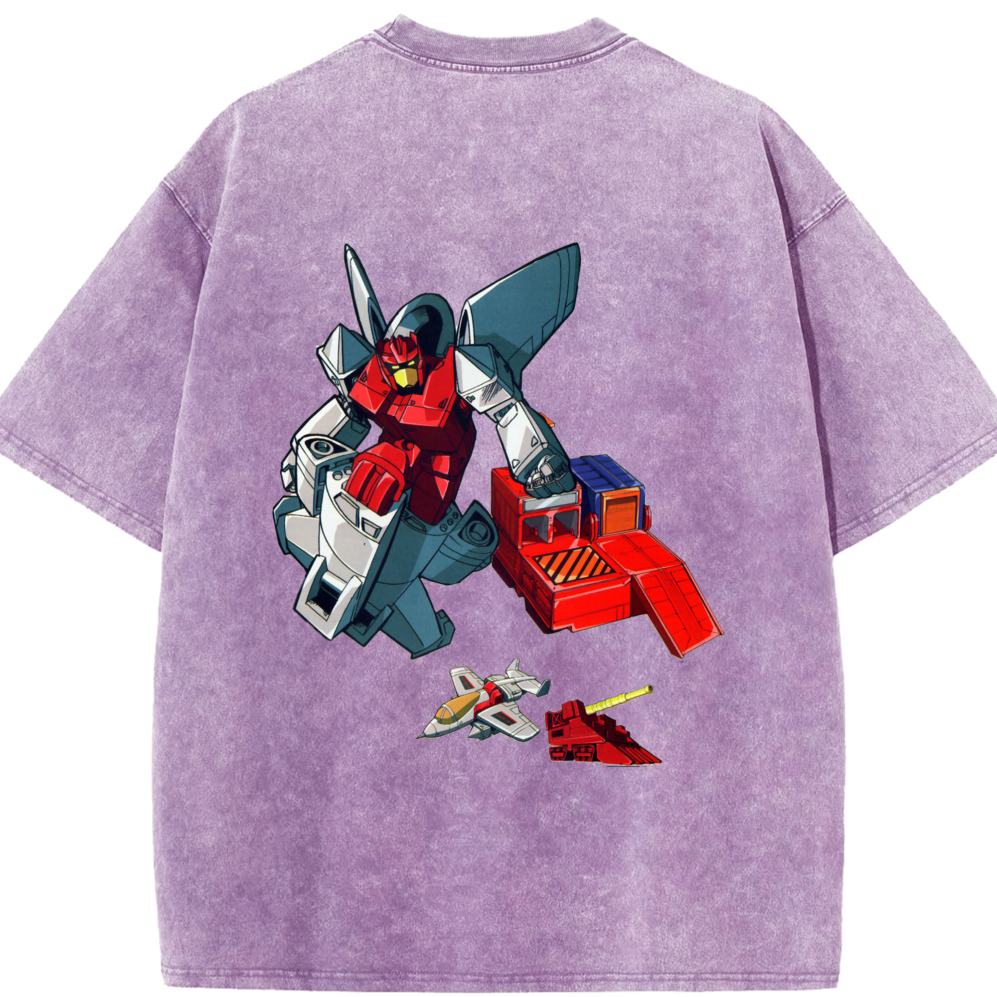 （画像用）  綿100% ヴィンテージ風 半袖Tシャツ（背面プリント）