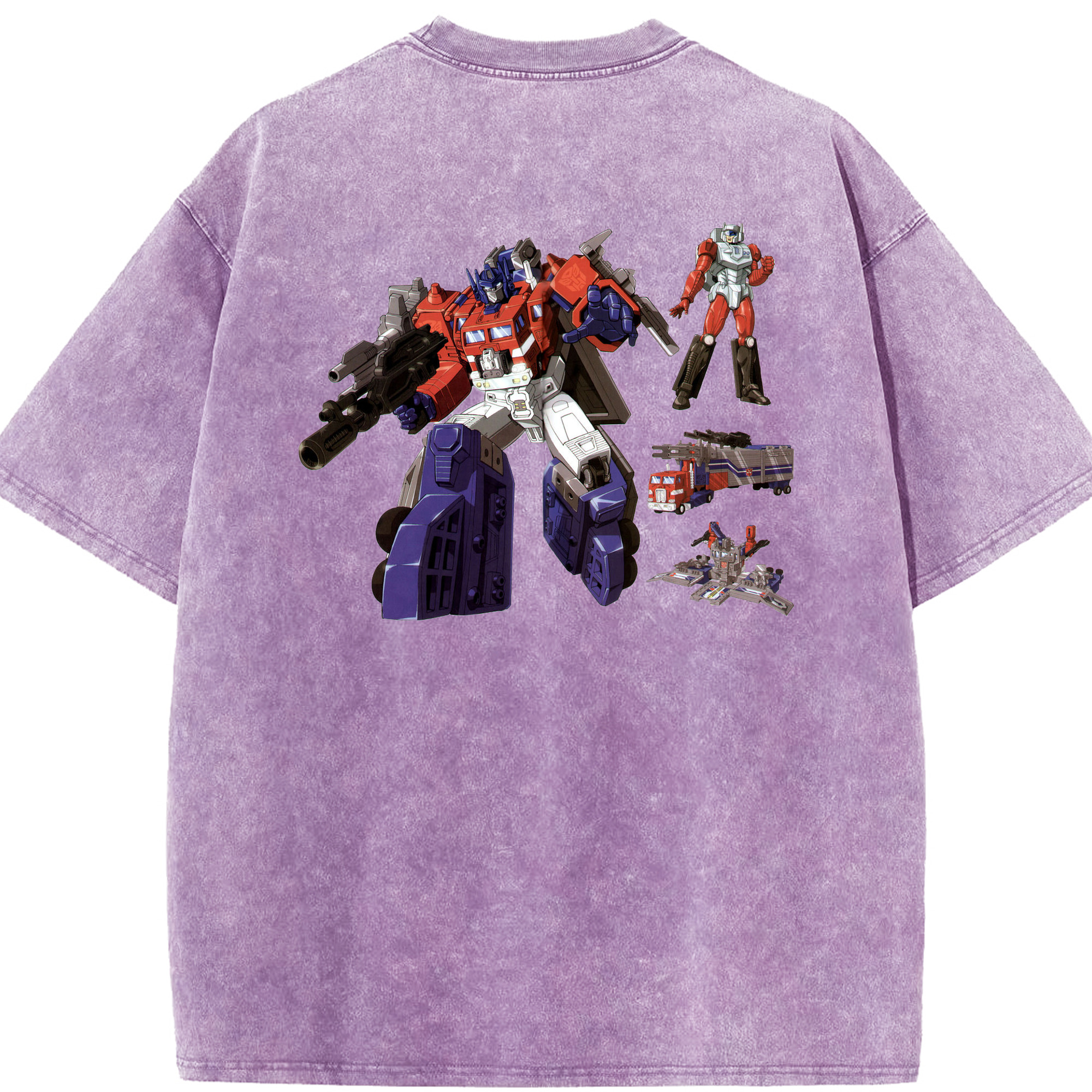 （画像用）  綿100% ヴィンテージ風 半袖Tシャツ（背面プリント）