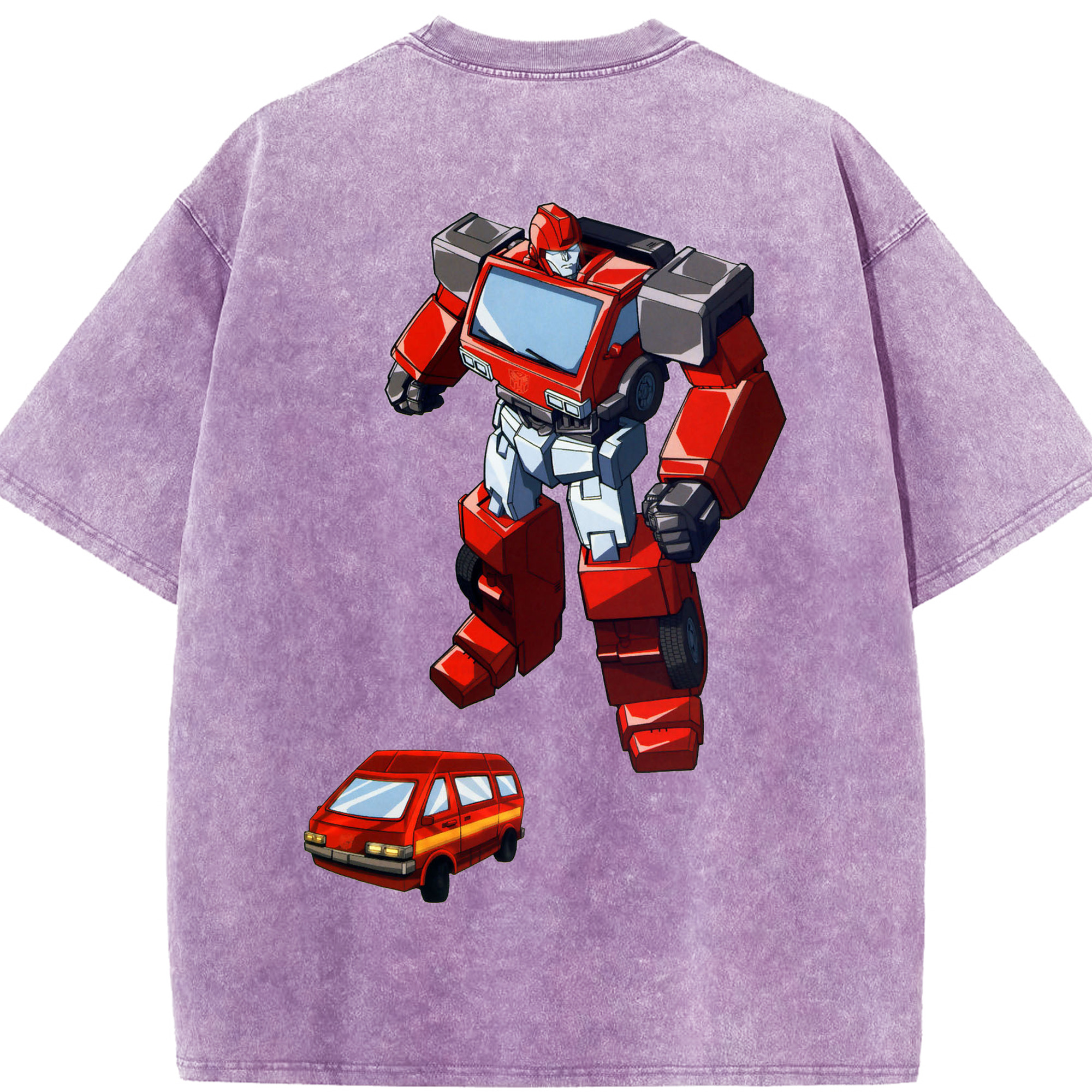 （画像用）  綿100% ヴィンテージ風 半袖Tシャツ（背面プリント）