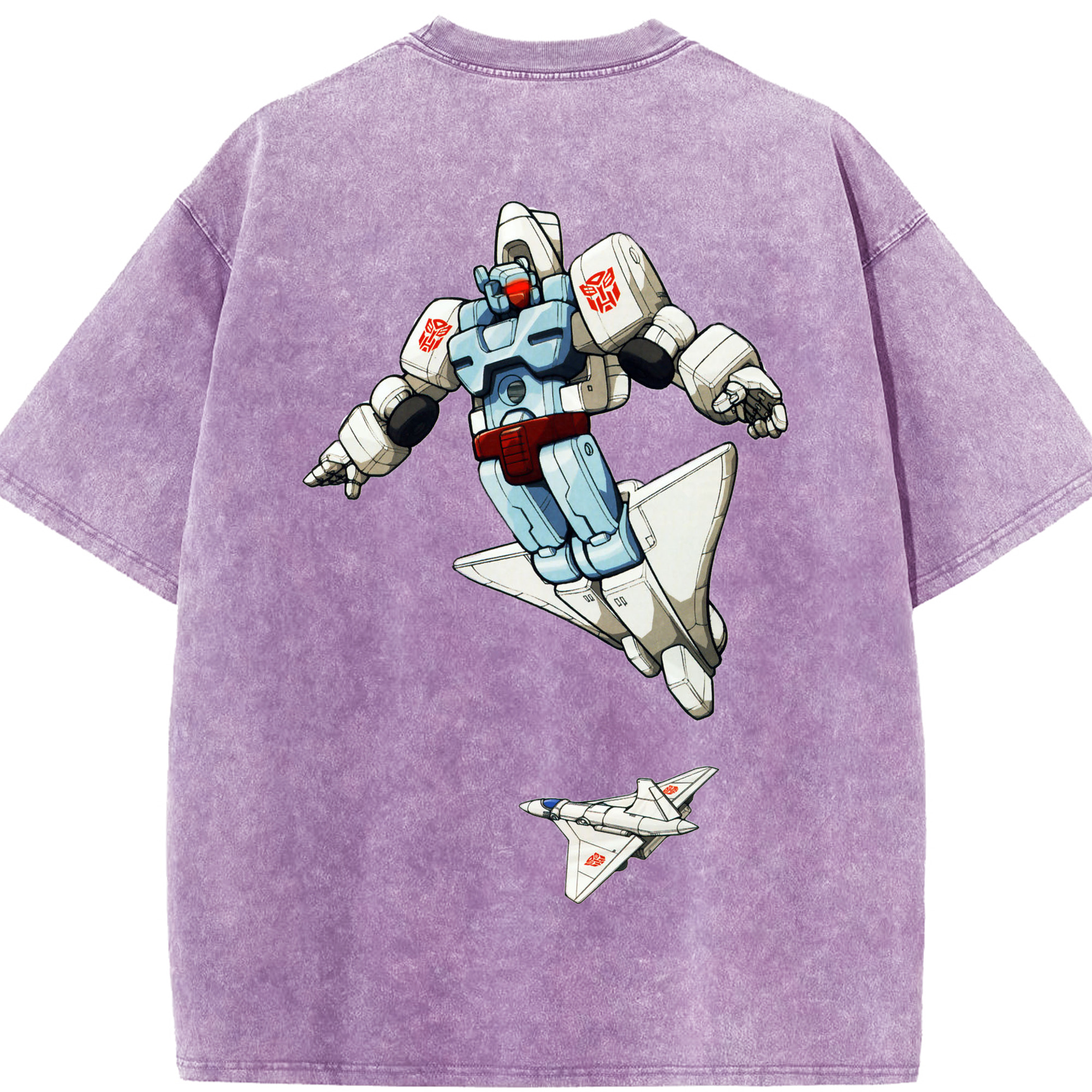 （画像用）  綿100% ヴィンテージ風 半袖Tシャツ（背面プリント）
