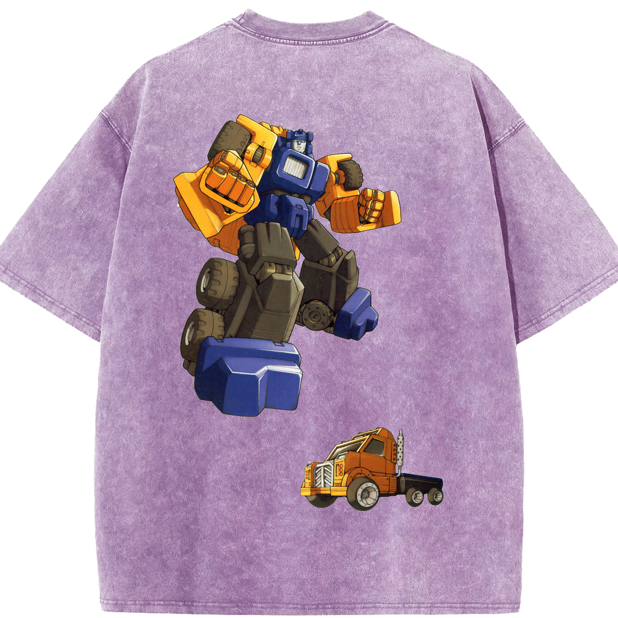 （画像用）  綿100% ヴィンテージ風 半袖Tシャツ（背面プリント）
