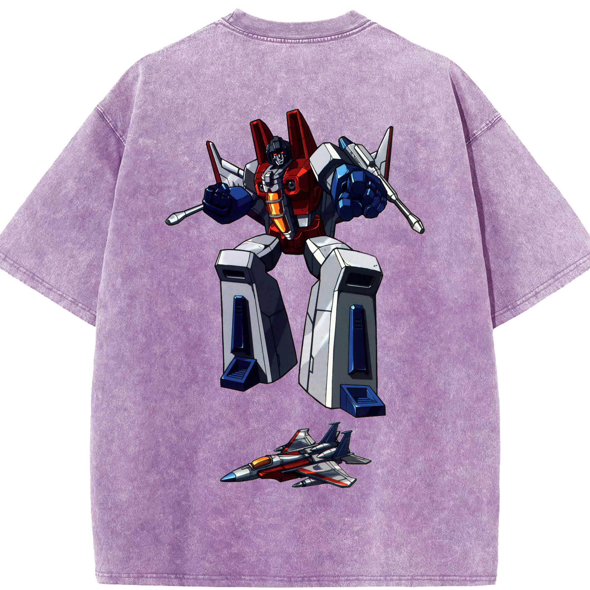 （画像用）  綿100% ヴィンテージ風 半袖Tシャツ（背面プリント）