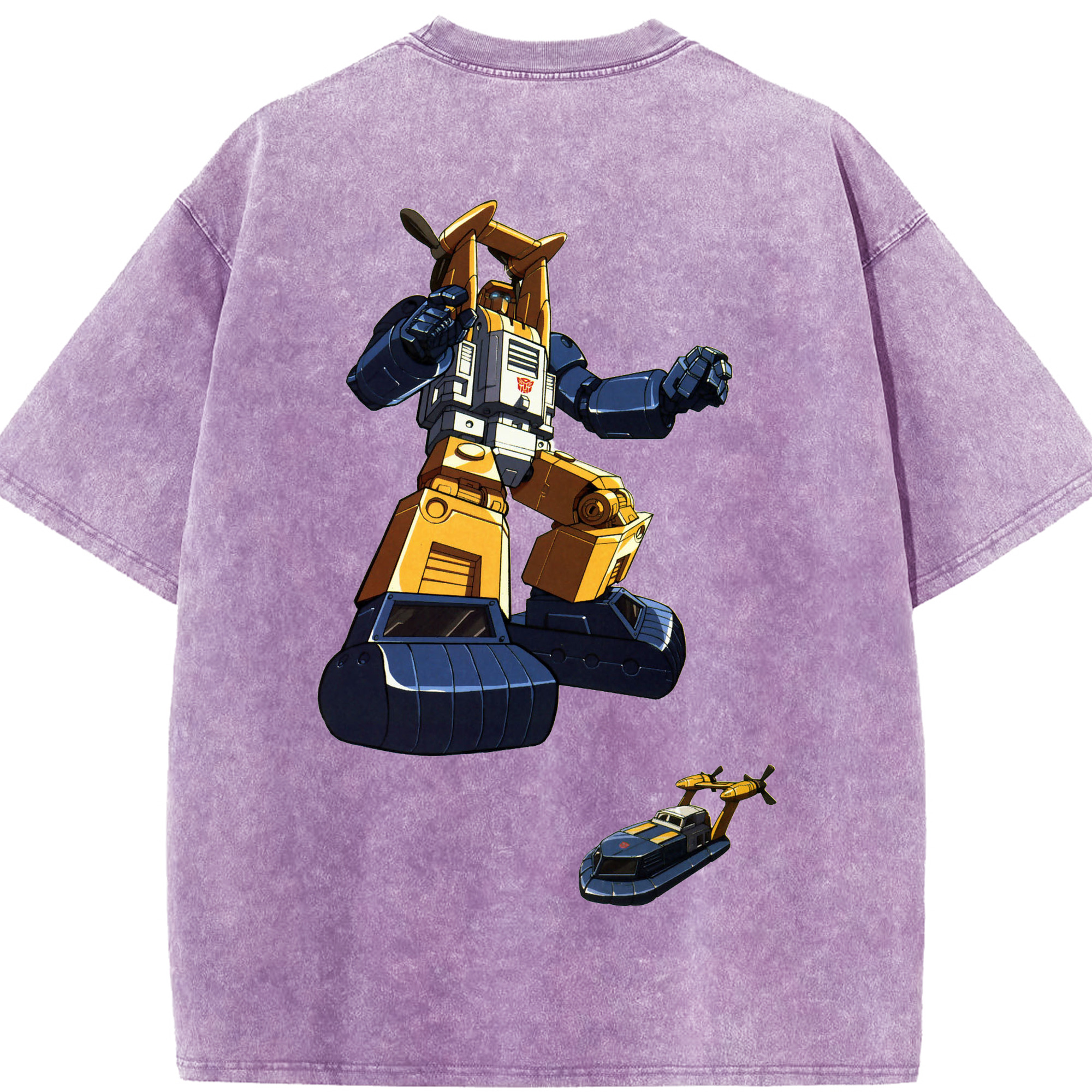 （画像用）  綿100% ヴィンテージ風 半袖Tシャツ（背面プリント）