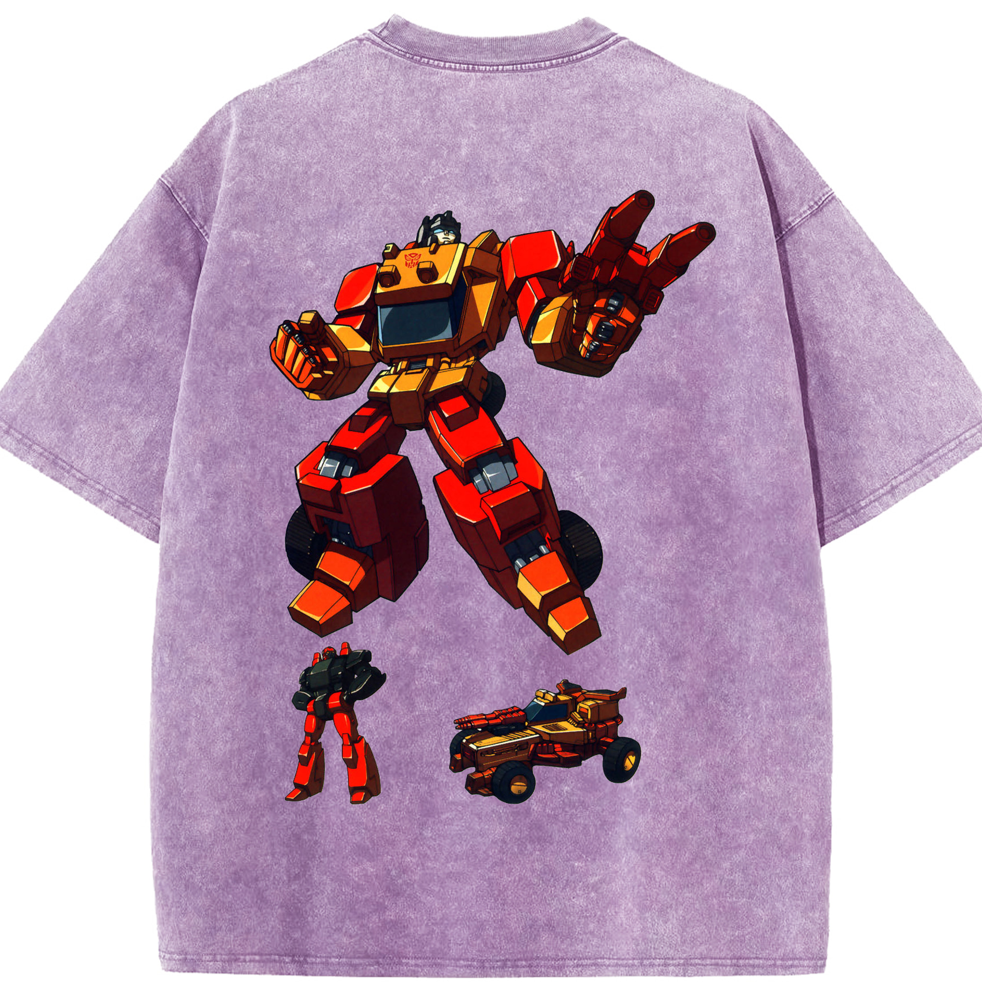 （画像用）  綿100% ヴィンテージ風 半袖Tシャツ（背面プリント）