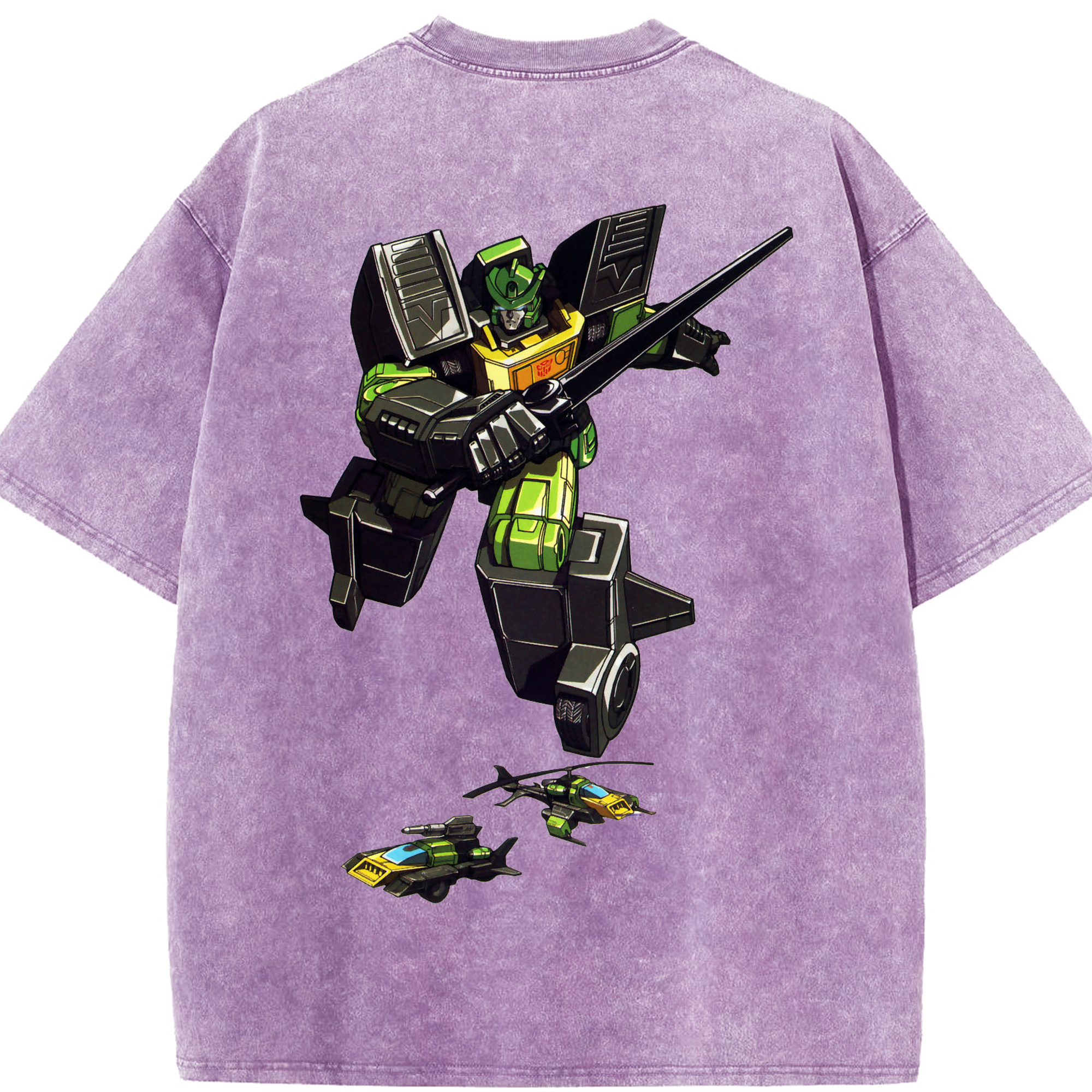 （画像用）  綿100% ヴィンテージ風 半袖Tシャツ（背面プリント）