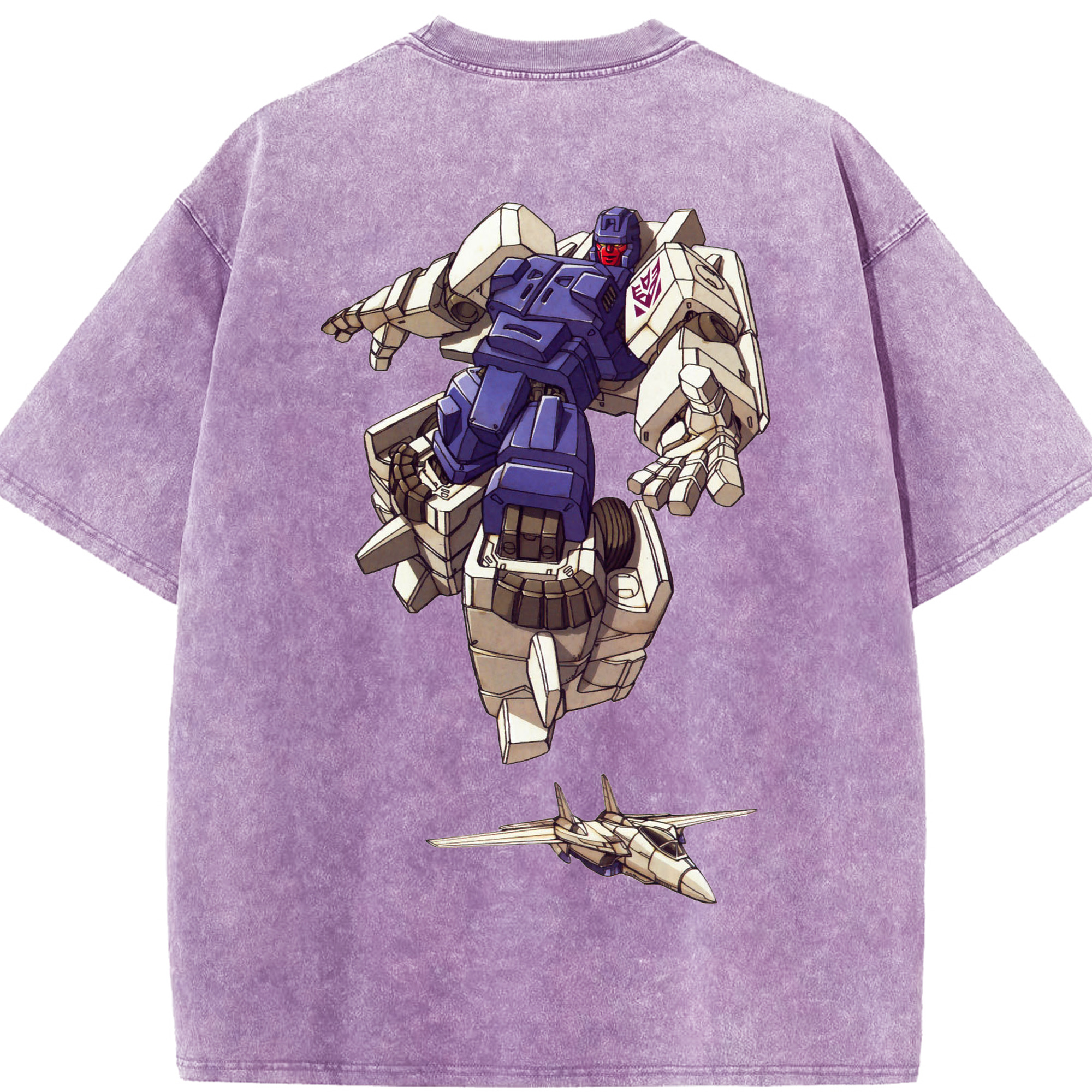 （画像用）  綿100% ヴィンテージ風 半袖Tシャツ（背面プリント）