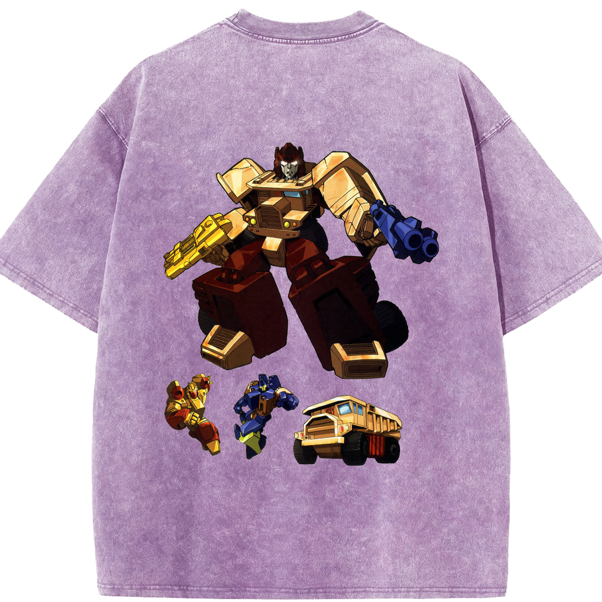 （画像用）  綿100% ヴィンテージ風 半袖Tシャツ（背面プリント）