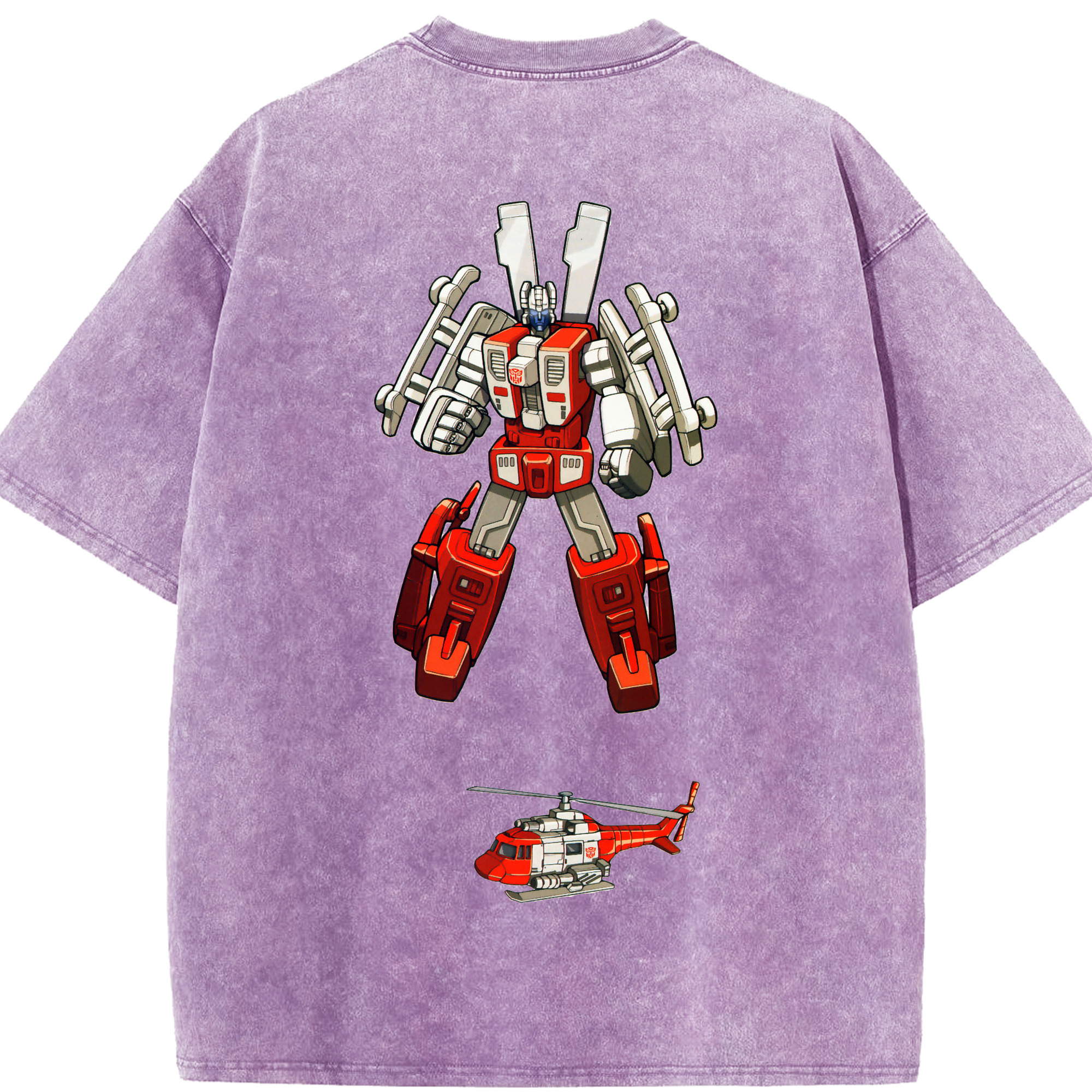 （画像用）  綿100% ヴィンテージ風 半袖Tシャツ（背面プリント）