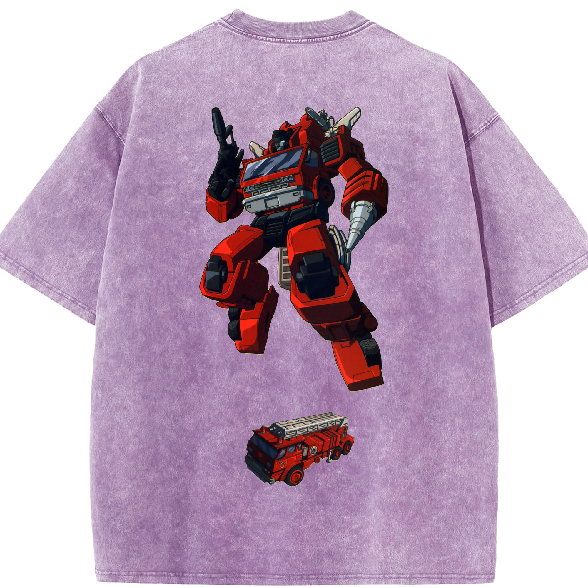 （画像用）  綿100% ヴィンテージ風 半袖Tシャツ（背面プリント）