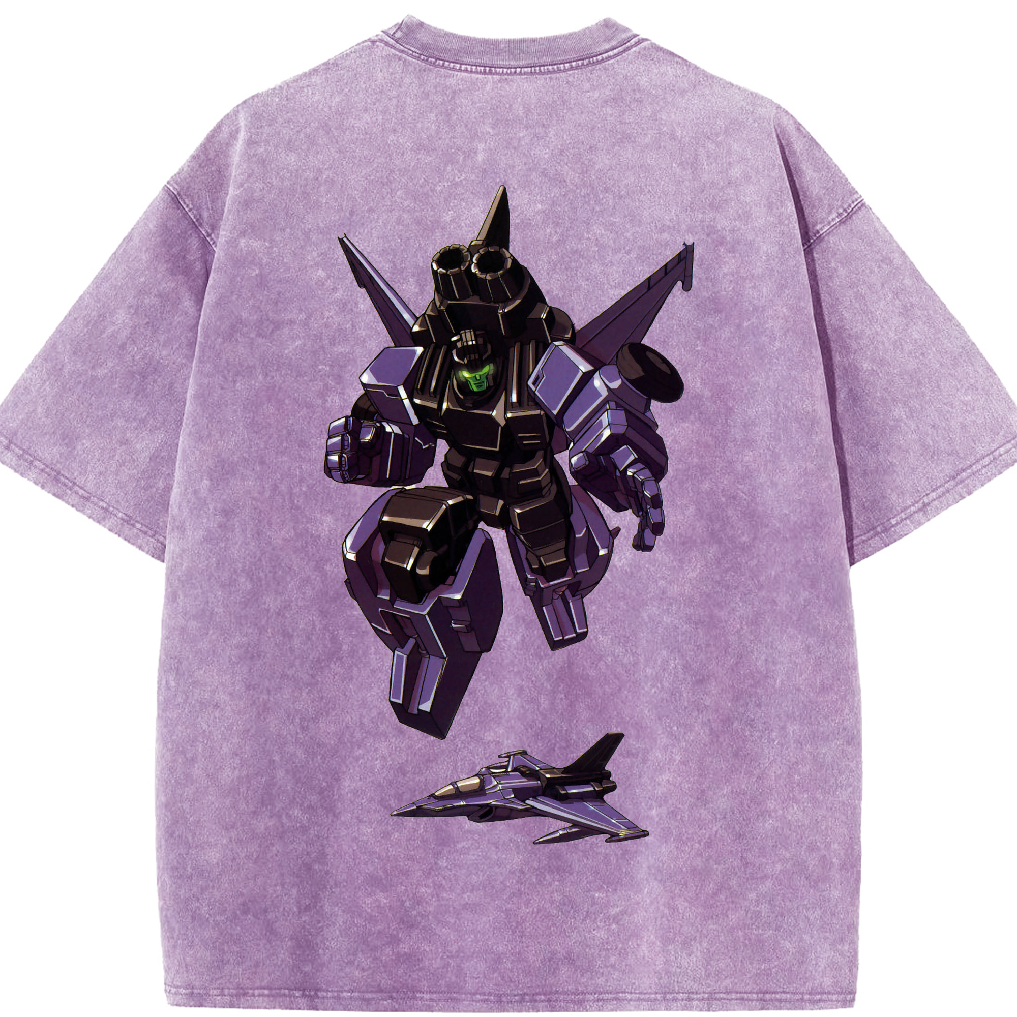 （画像用）  綿100% ヴィンテージ風 半袖Tシャツ（背面プリント）