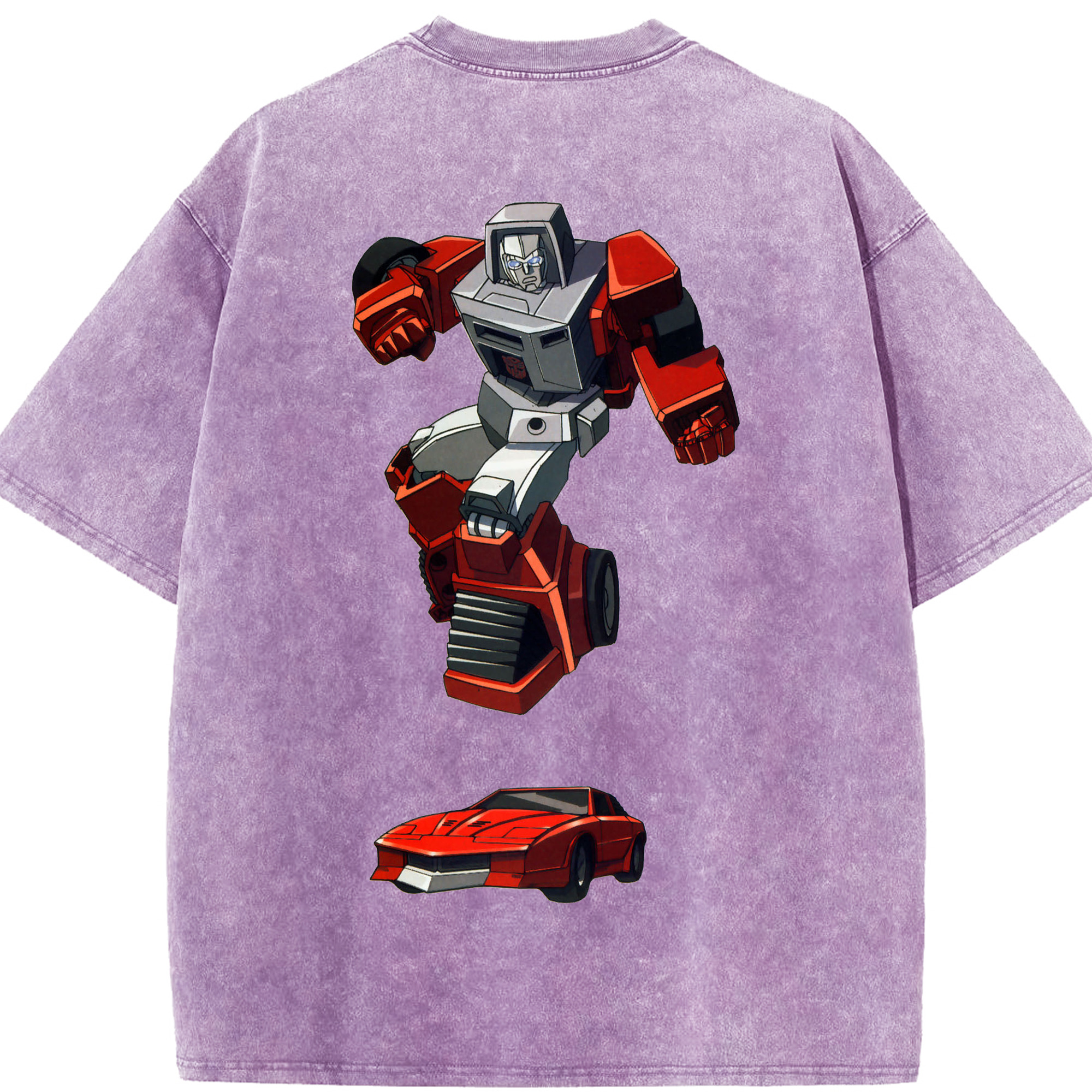 （画像用）  綿100% ヴィンテージ風 半袖Tシャツ（背面プリント）