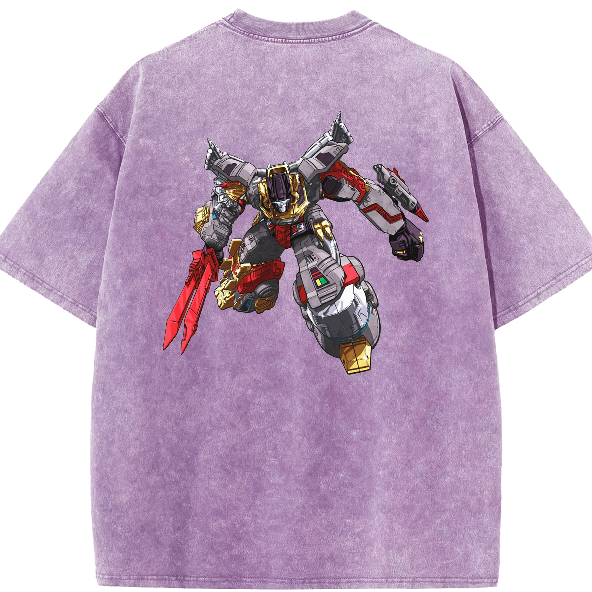（画像用）  綿100% ヴィンテージ風 半袖Tシャツ（背面プリント）