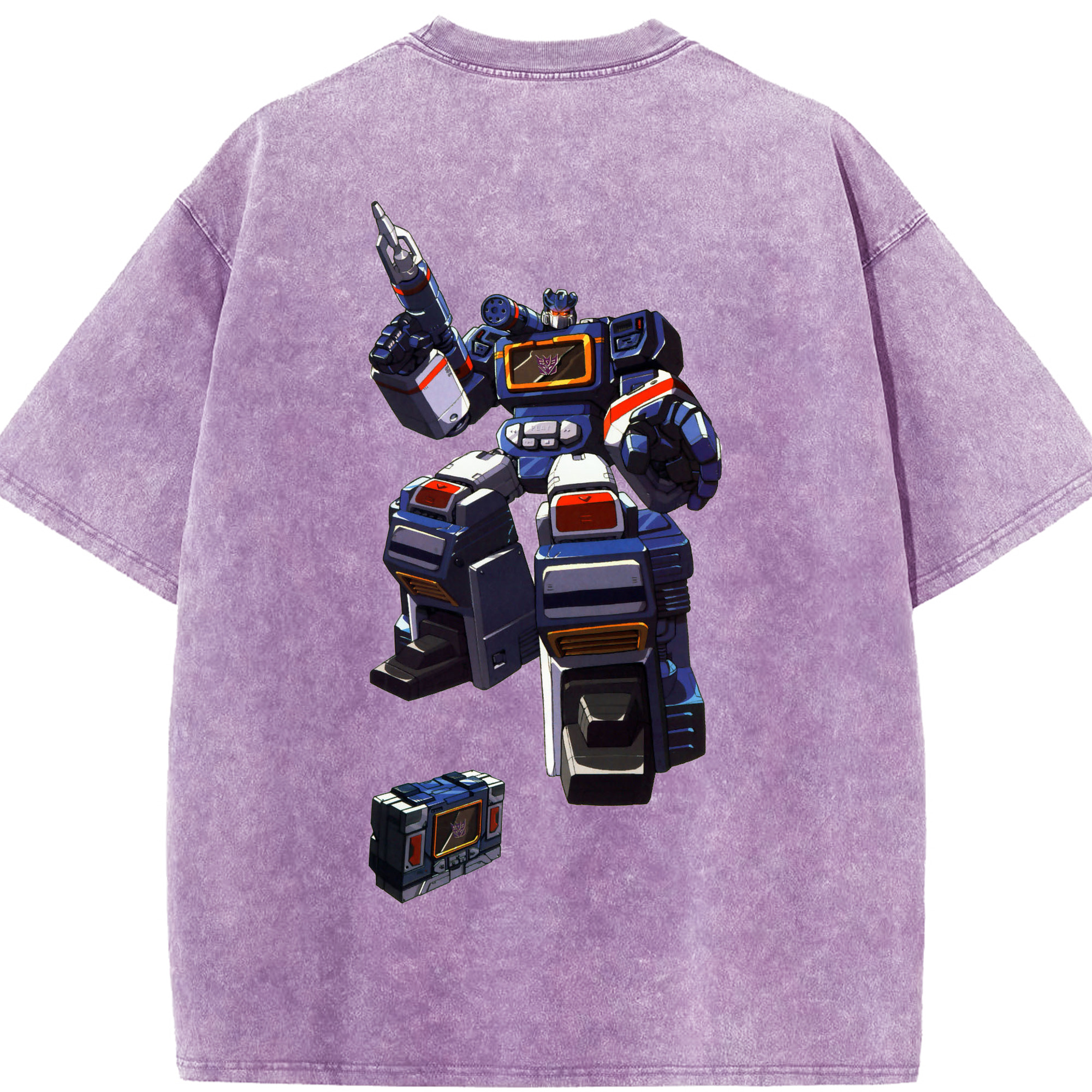 （画像用）  綿100% ヴィンテージ風 半袖Tシャツ（背面プリント）