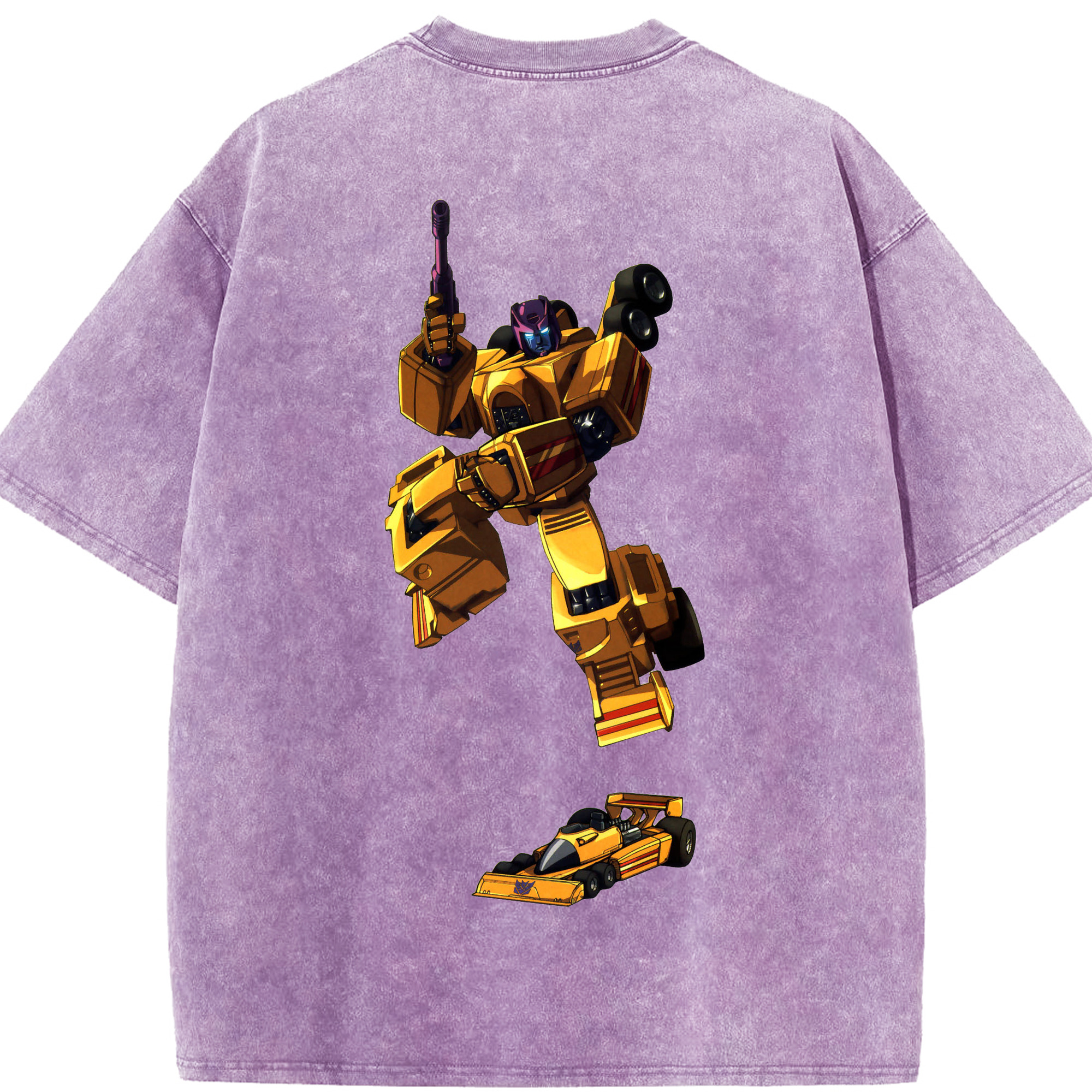 （画像用）  綿100% ヴィンテージ風 半袖Tシャツ（背面プリント）