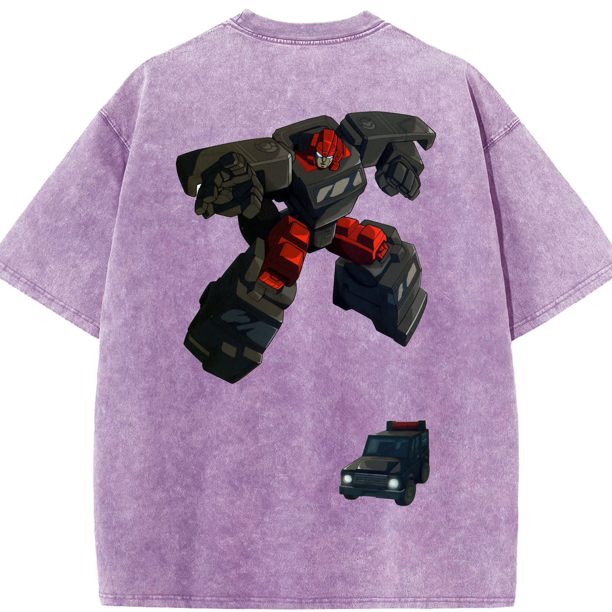 （画像用）  綿100% ヴィンテージ風 半袖Tシャツ（背面プリント）