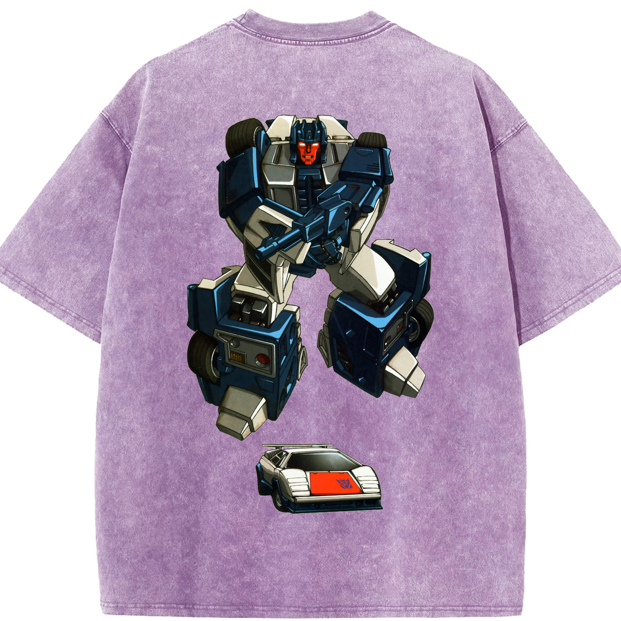 （画像用）  綿100% ヴィンテージ風 半袖Tシャツ（背面プリント）