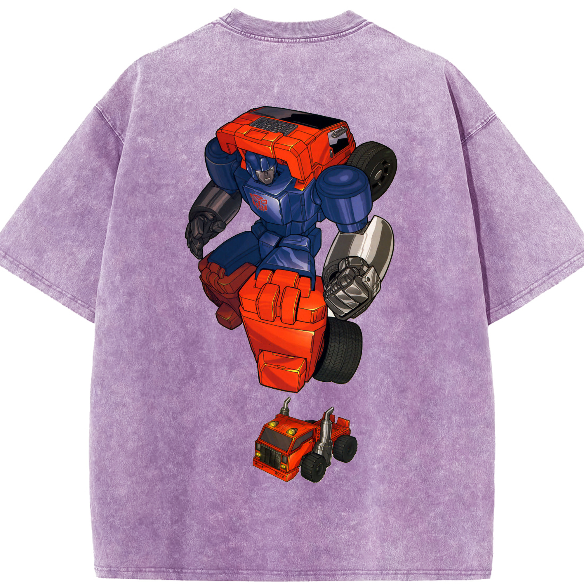 （画像用）  綿100% ヴィンテージ風 半袖Tシャツ（背面プリント）