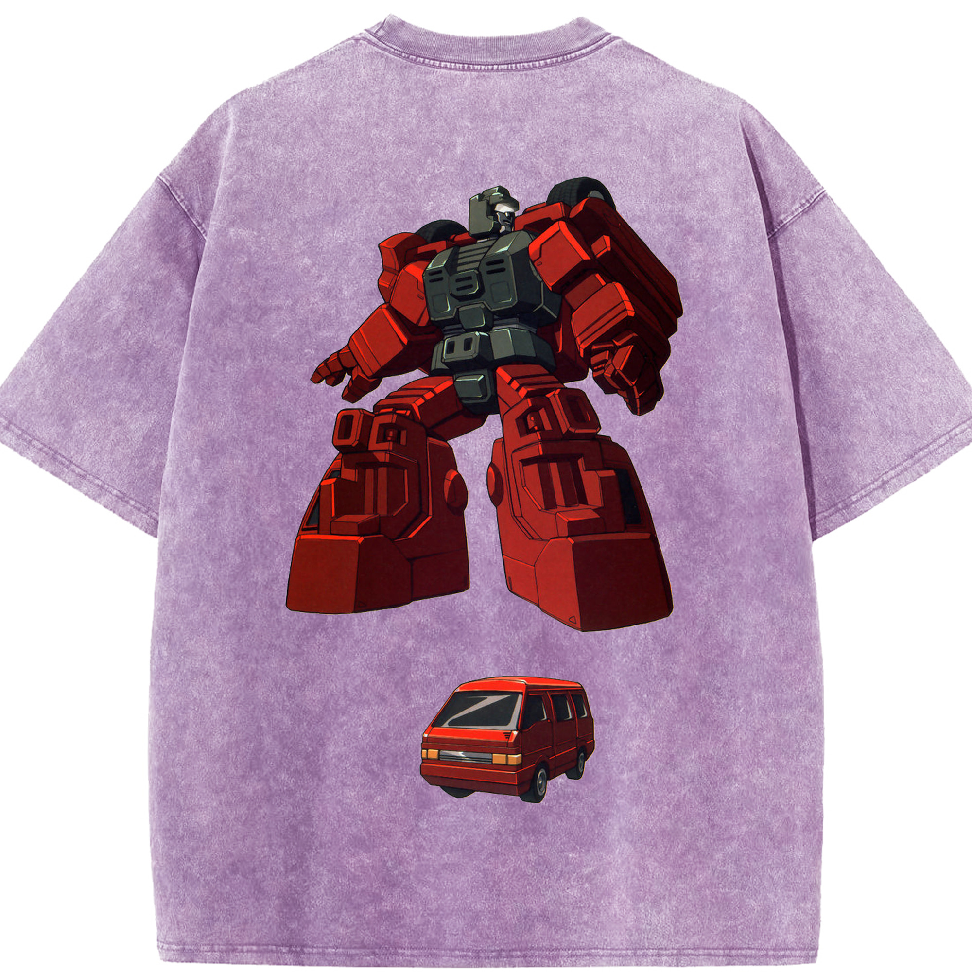 （画像用）  綿100% ヴィンテージ風 半袖Tシャツ（背面プリント）