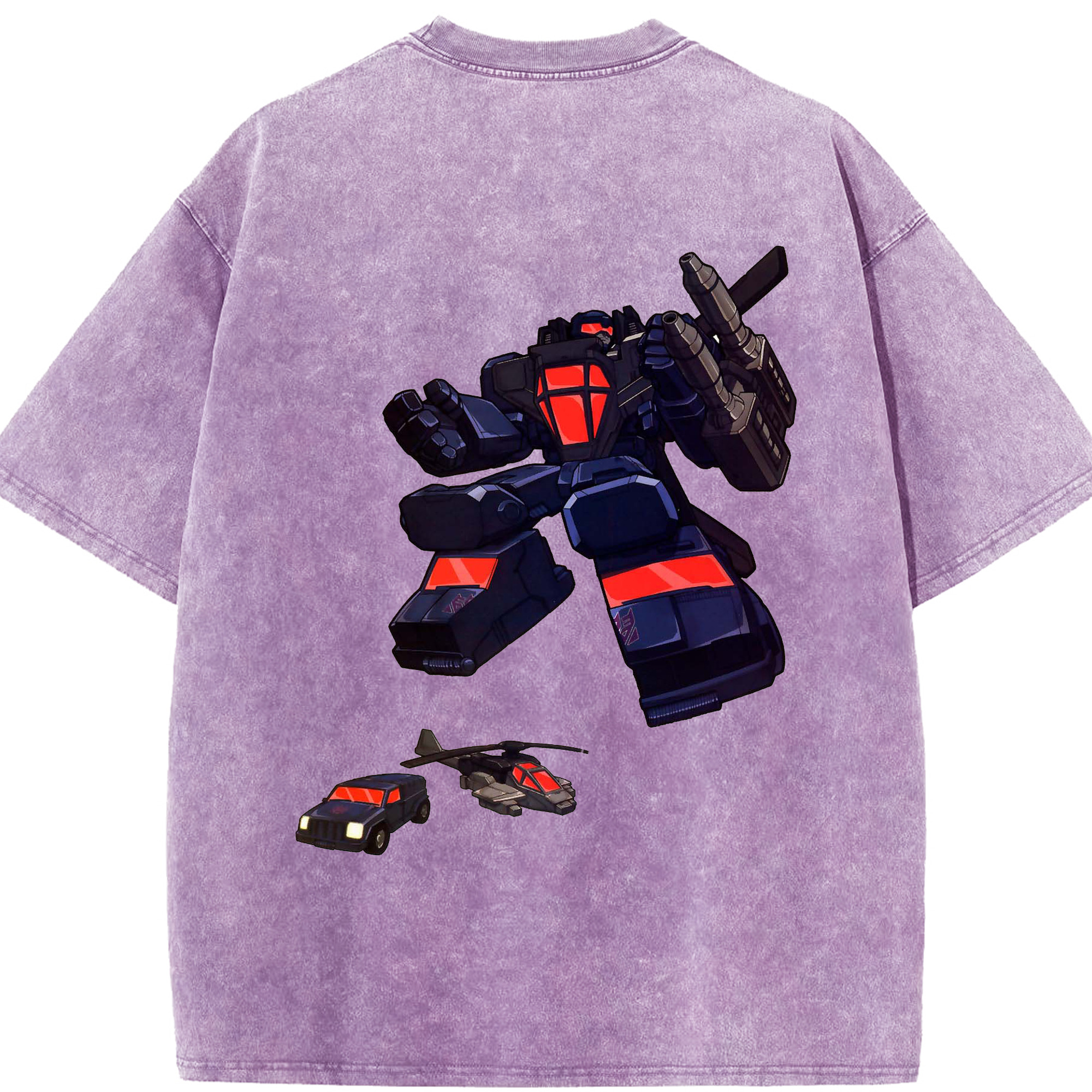 （画像用）  綿100% ヴィンテージ風 半袖Tシャツ（背面プリント）