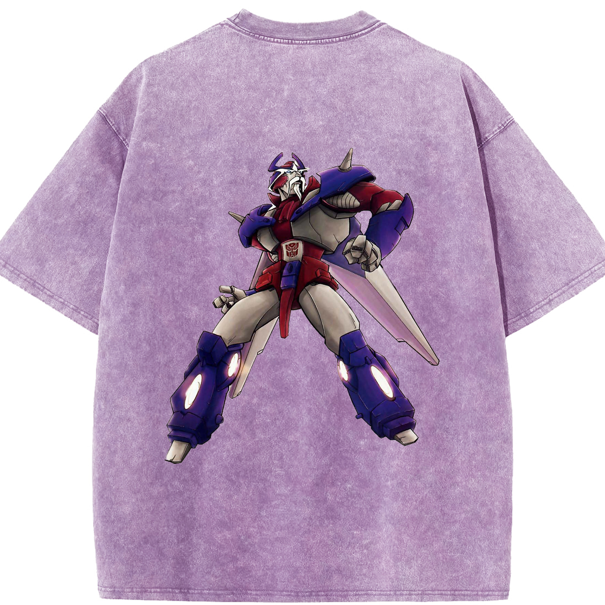 （画像用）  綿100% ヴィンテージ風 半袖Tシャツ（背面プリント）