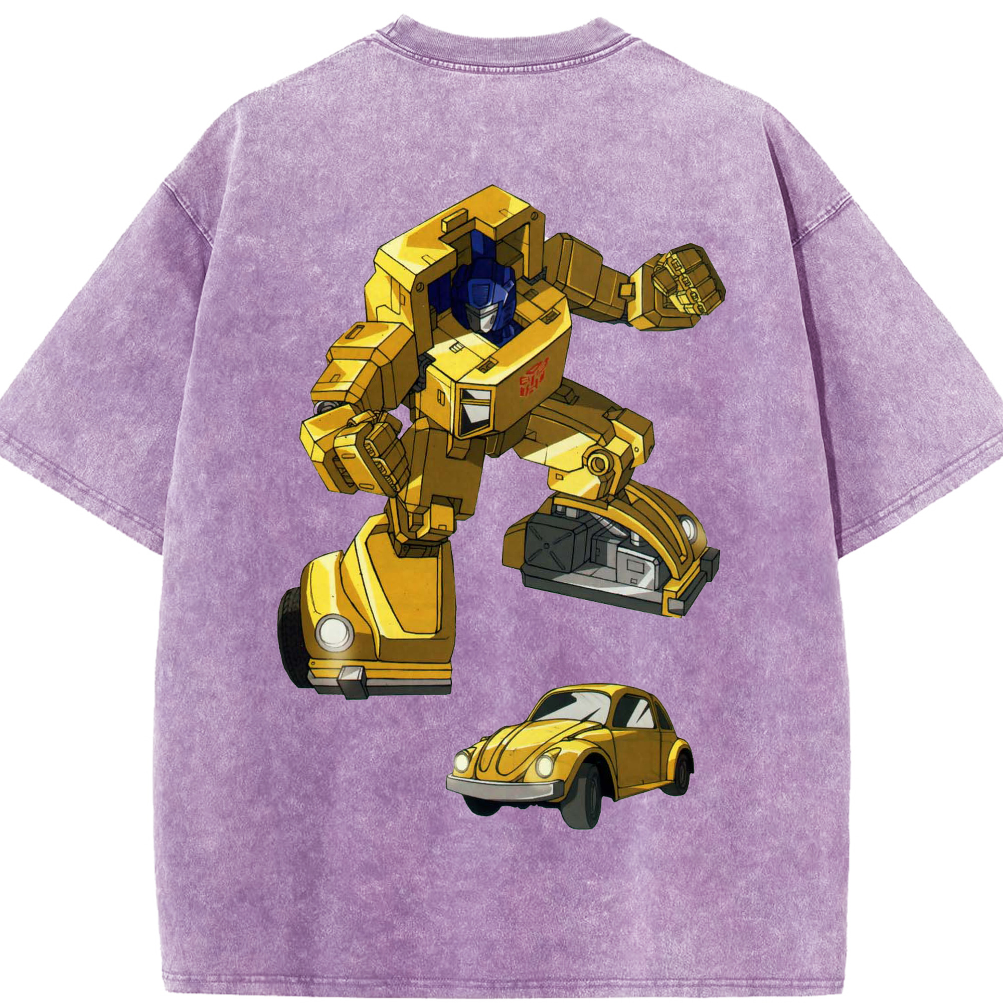（画像用）  綿100% ヴィンテージ風 半袖Tシャツ（背面プリント）