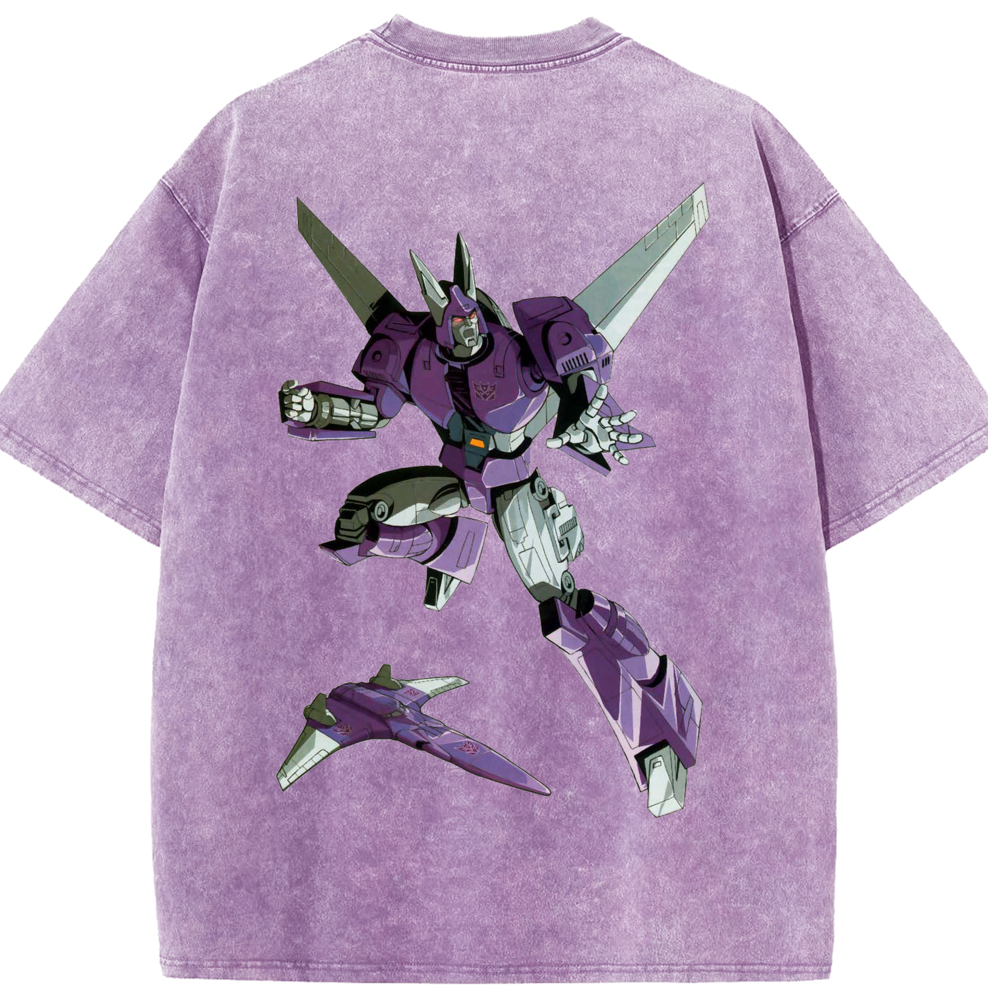 （画像用）  綿100% ヴィンテージ風 半袖Tシャツ（背面プリント）