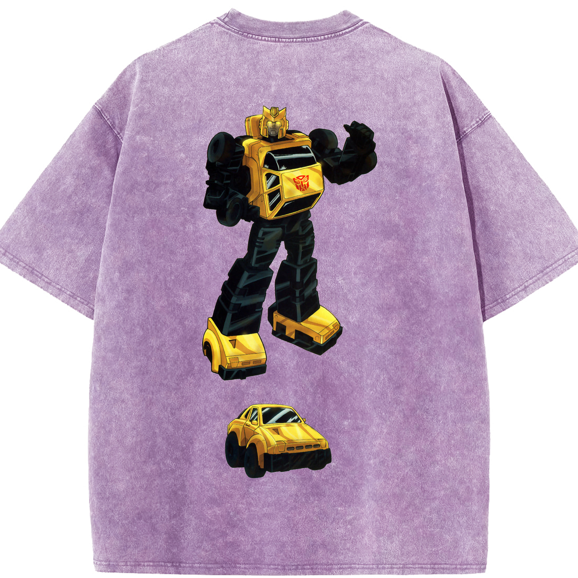 （画像用）  綿100% ヴィンテージ風 半袖Tシャツ（背面プリント）