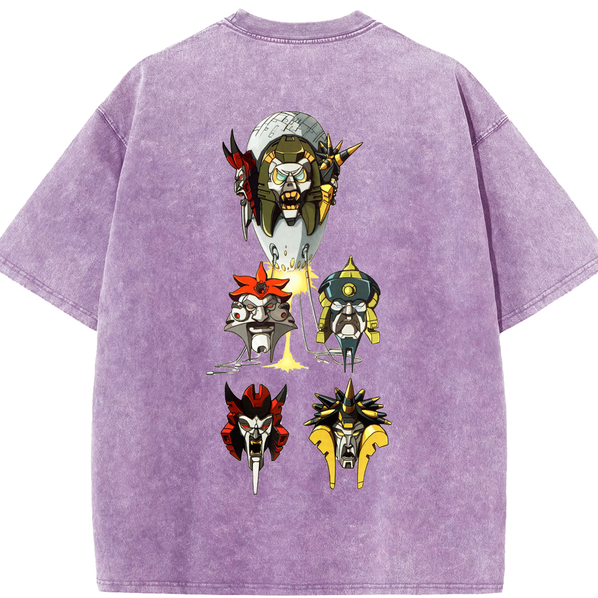 （画像用）  綿100% ヴィンテージ風 半袖Tシャツ（背面プリント）