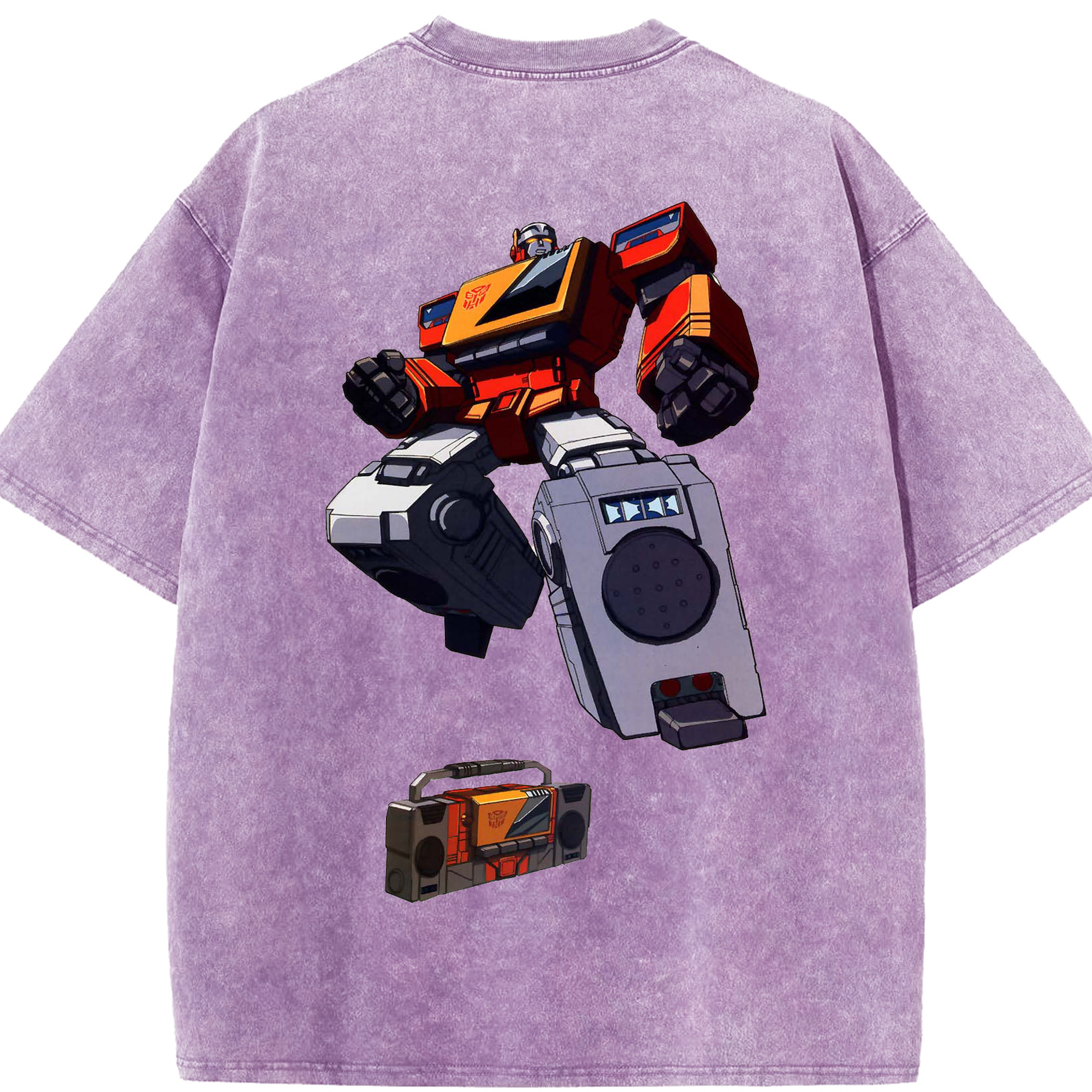 （画像用）  綿100% ヴィンテージ風 半袖Tシャツ（背面プリント）