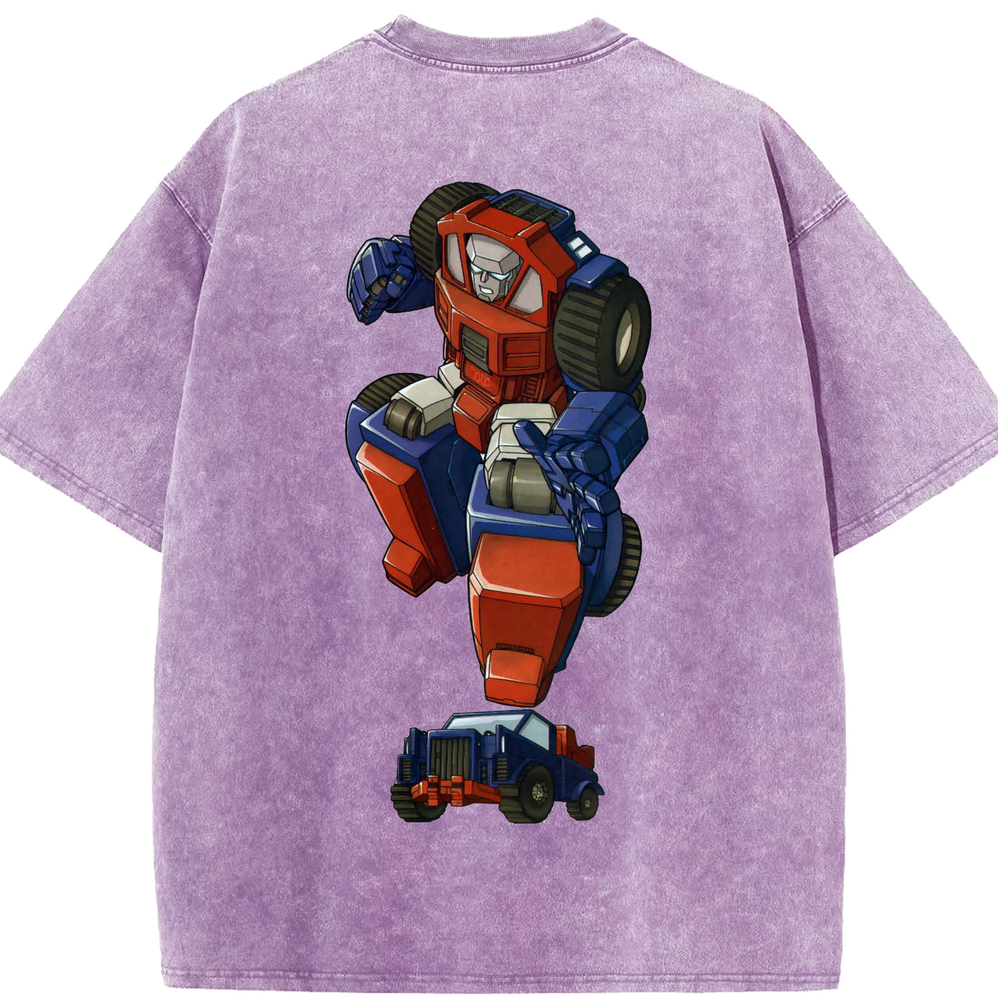 （画像用）  綿100% ヴィンテージ風 半袖Tシャツ（背面プリント）