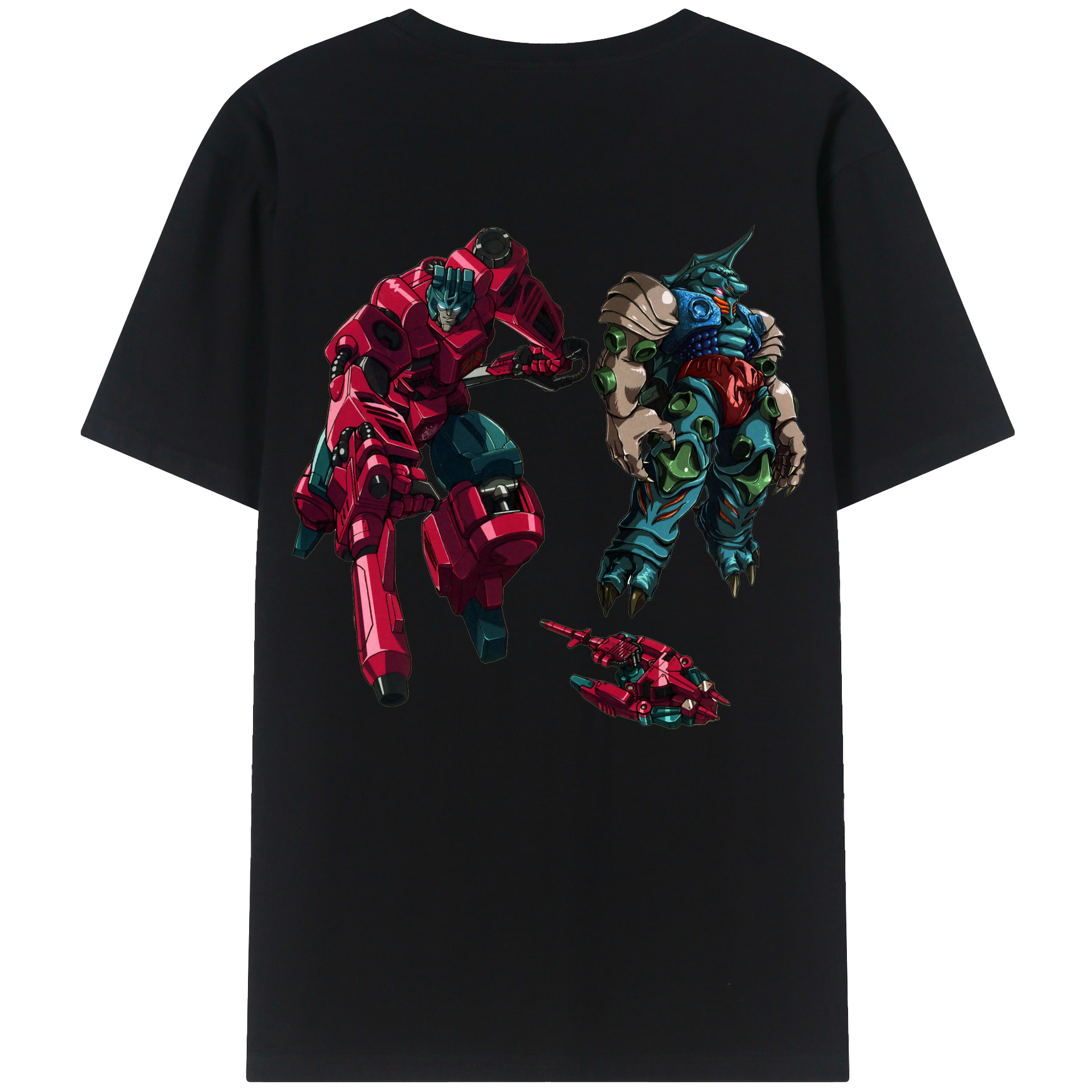 （画像用）  綿100％ メンズ半袖Tシャツ（バックプリント） 通気性