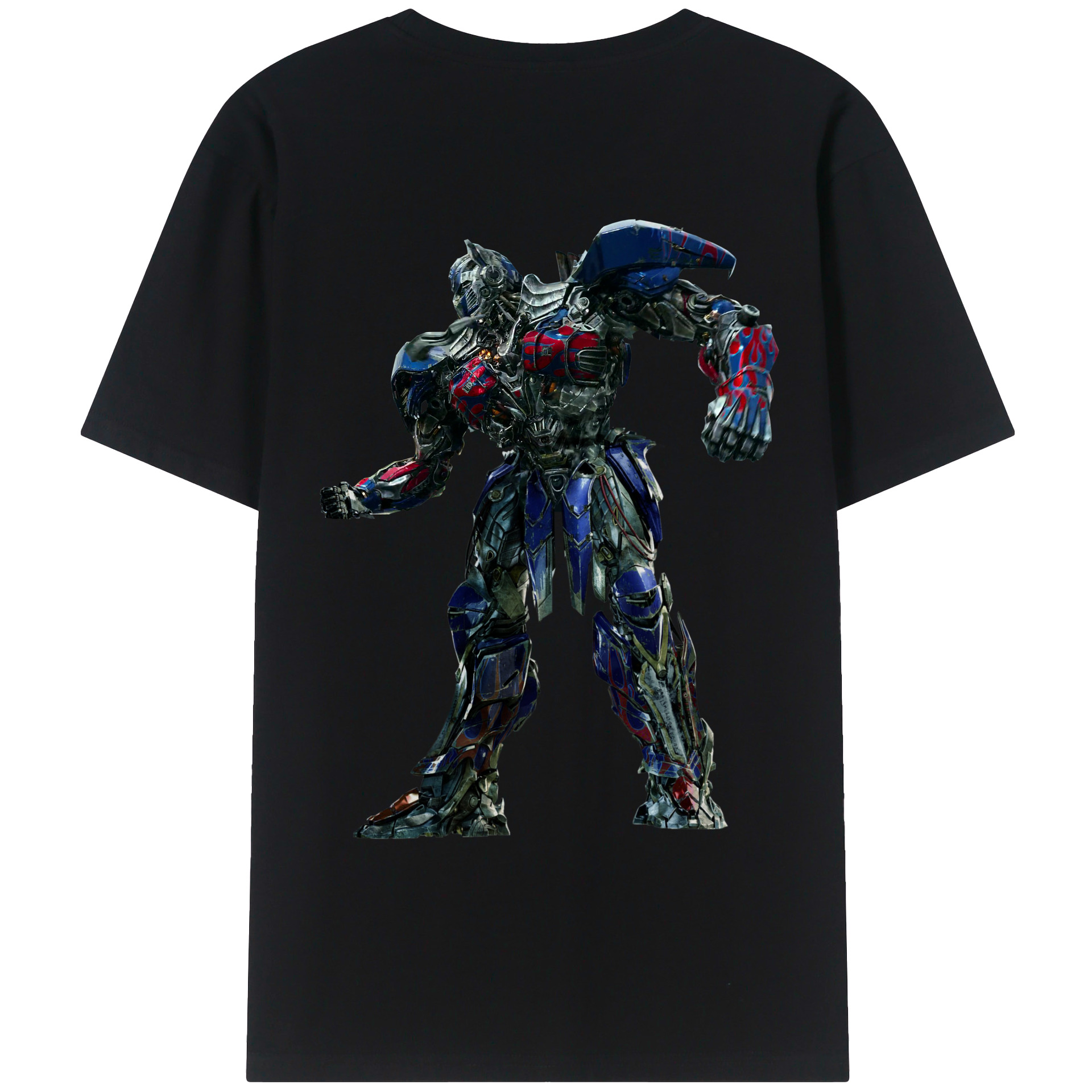 （画像用）  綿100％ メンズ半袖Tシャツ（バックプリント） 通気性