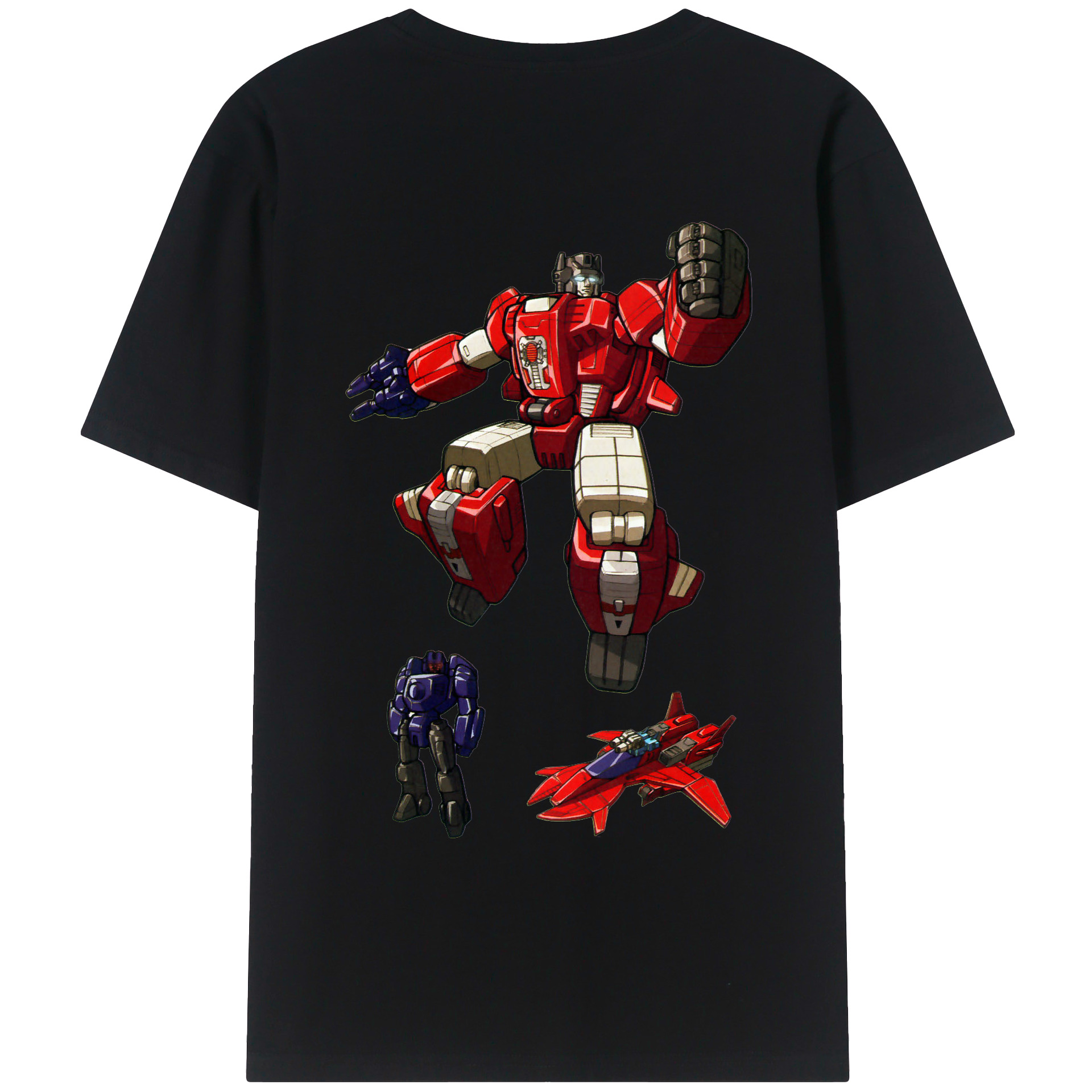 （画像用）  綿100％ メンズ半袖Tシャツ（バックプリント） 通気性