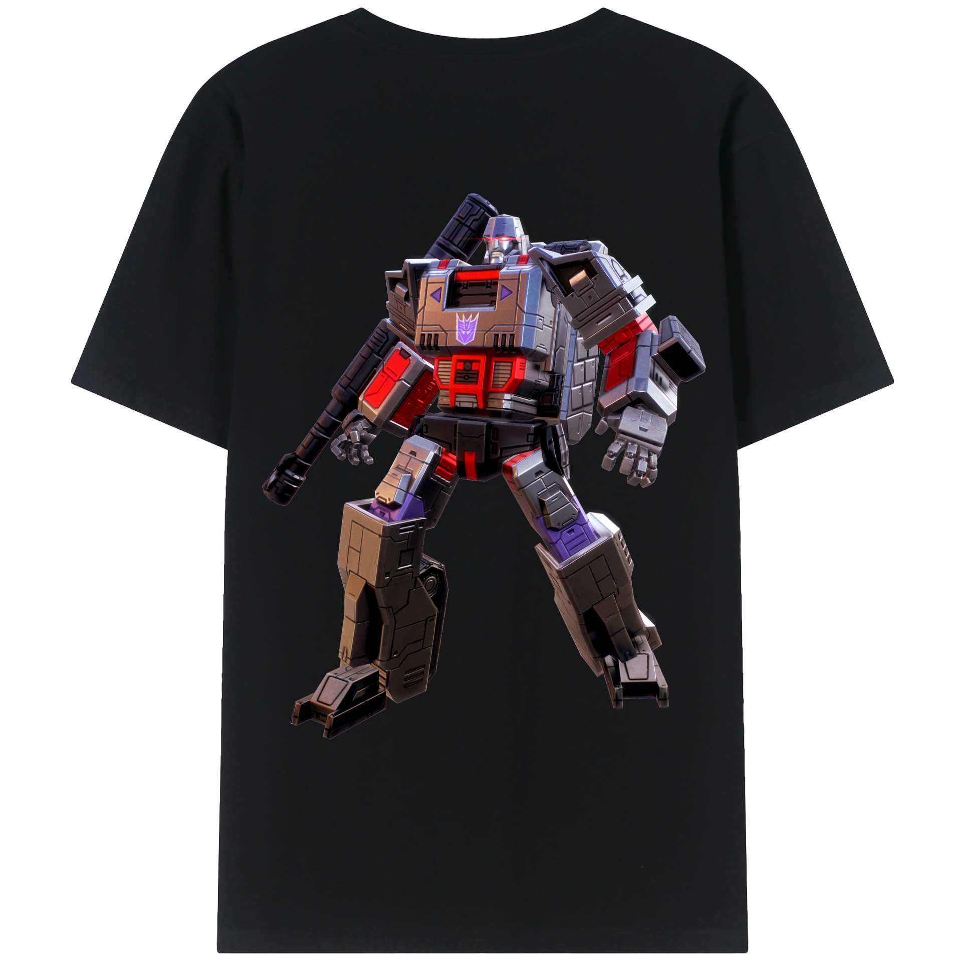 （画像用）  綿100％ メンズ半袖Tシャツ（バックプリント） 通気性